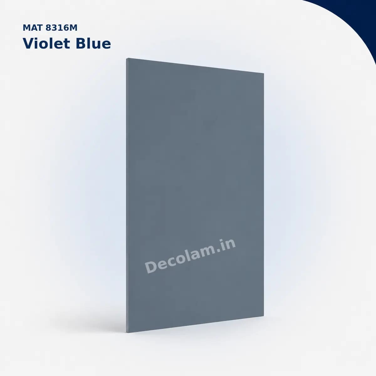 Violet Blue 8316M MATT Acrylic Laminate - Decolam