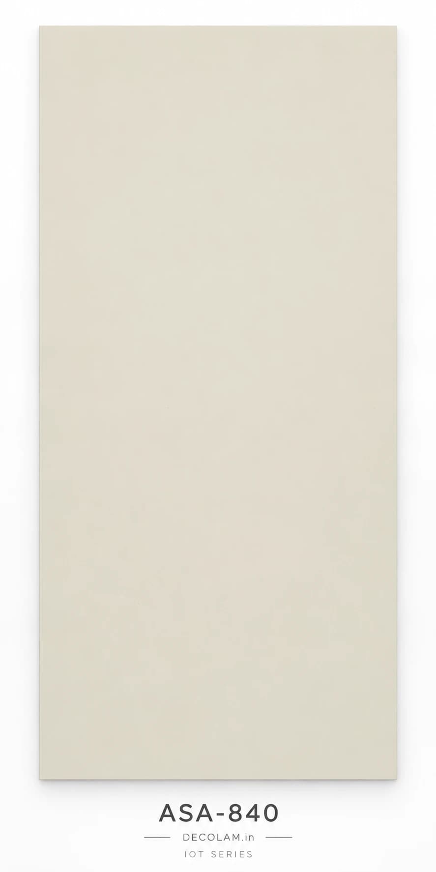 Ivory Cream DAB / ASA Surface — sheet product image