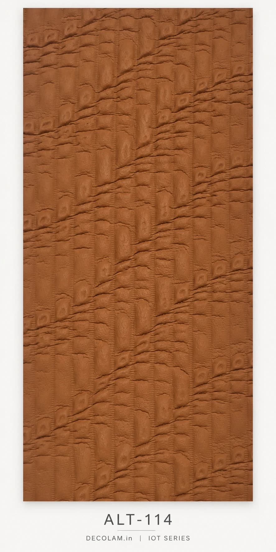 Decolam IOT Leather ALT-114 Tan Camel Texture — sheet