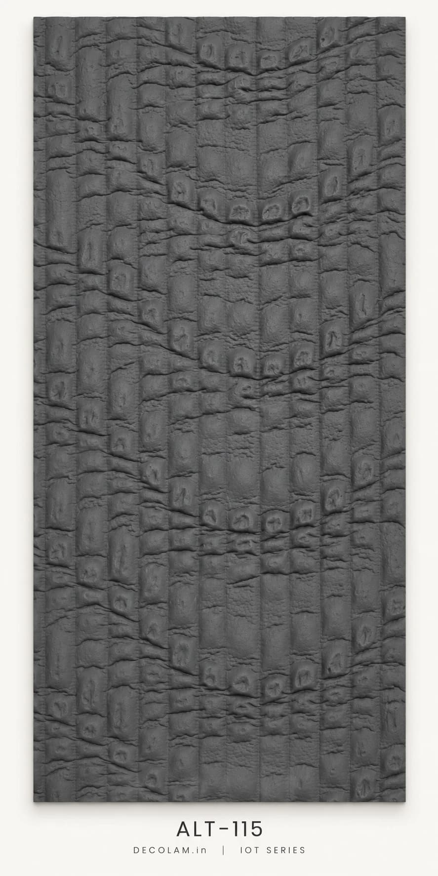 Decolam IOT Leather ALT-115 Slate Grey Blue Texture — sheet