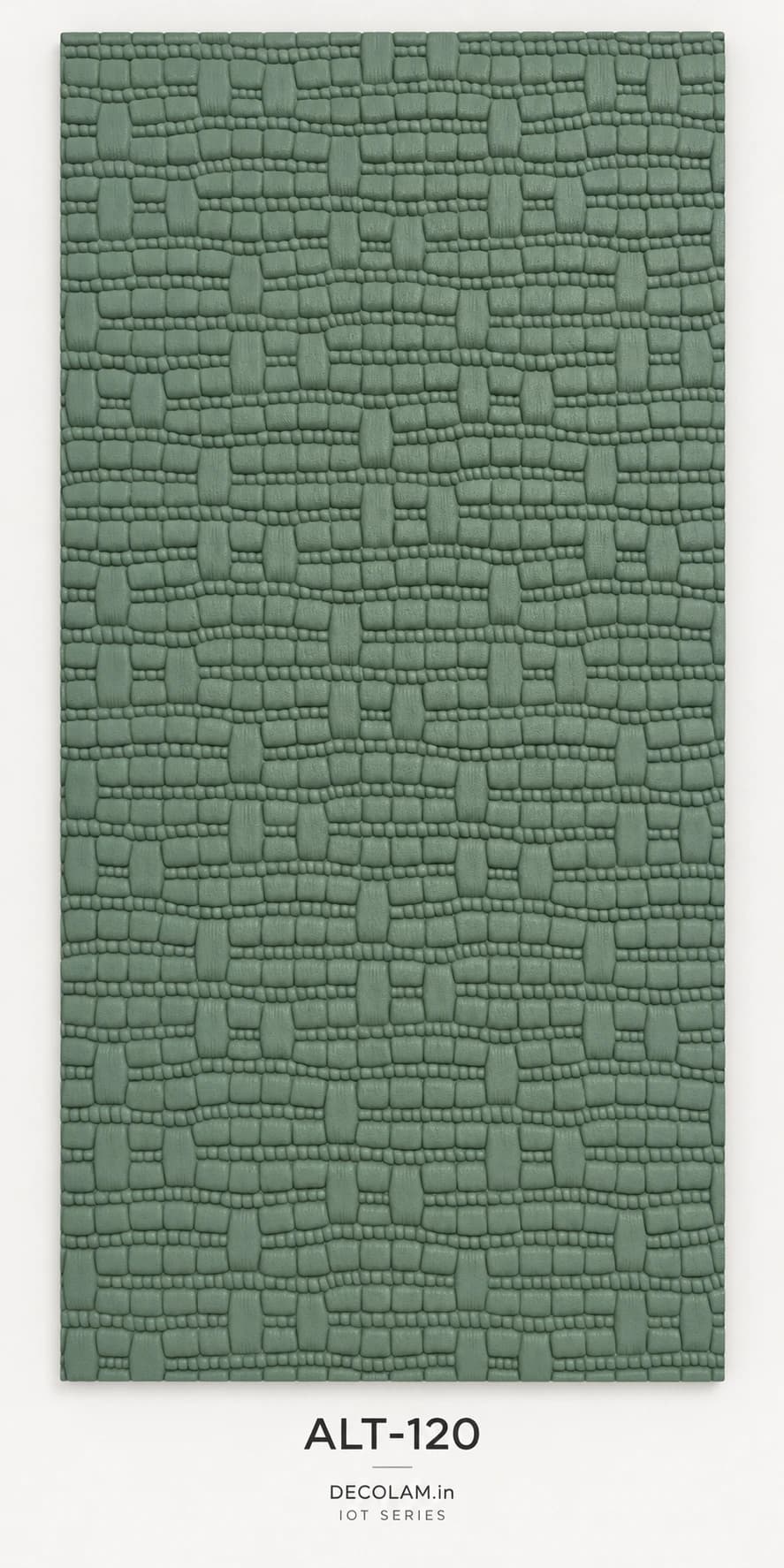 Decolam IOT Leather ALT-120 Aqua Teal Texture — sheet