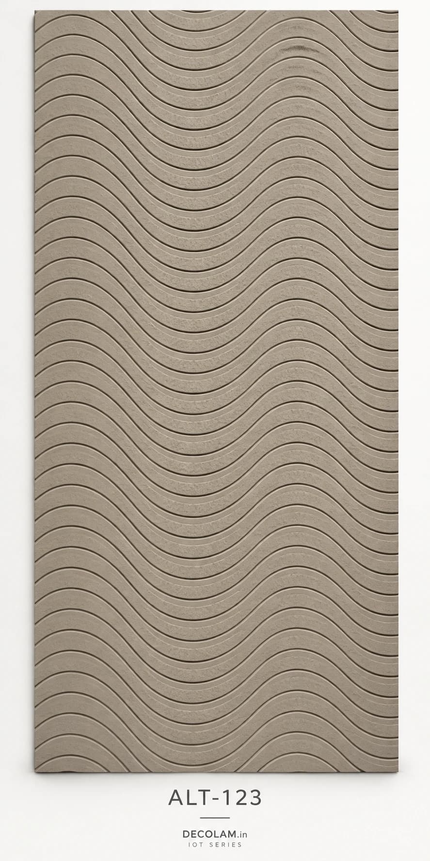 Decolam IOT Leather ALT-123 Dark Walnut Brown Texture — sheet