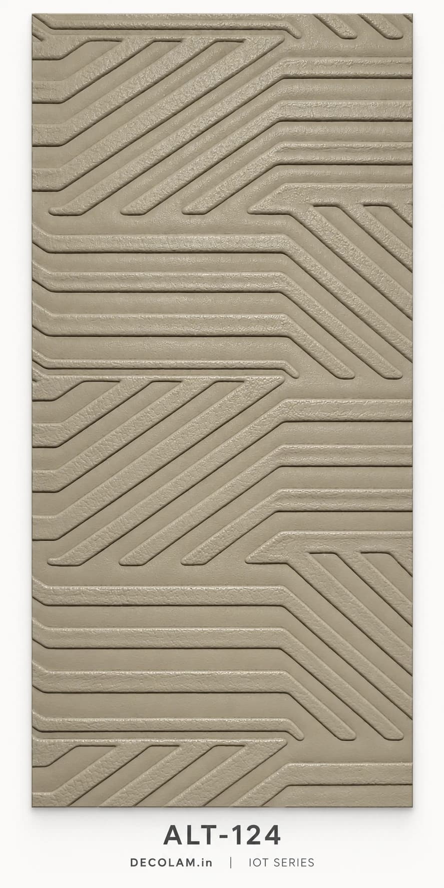 Decolam IOT Leather ALT-124 Ivory Beige Texture — sheet