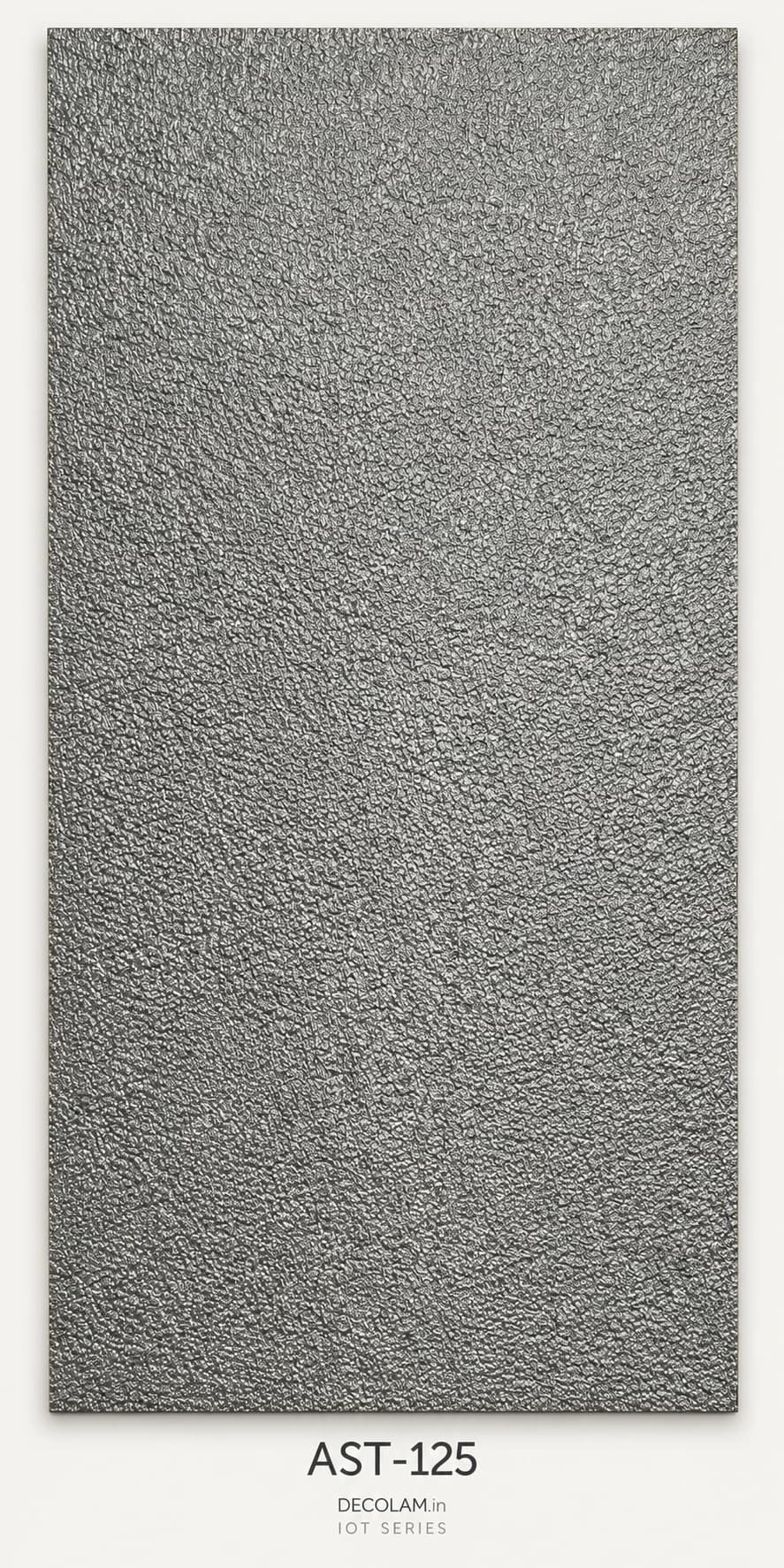 Decolam IOT Leather AST-125 Silver Grey Texture — sheet