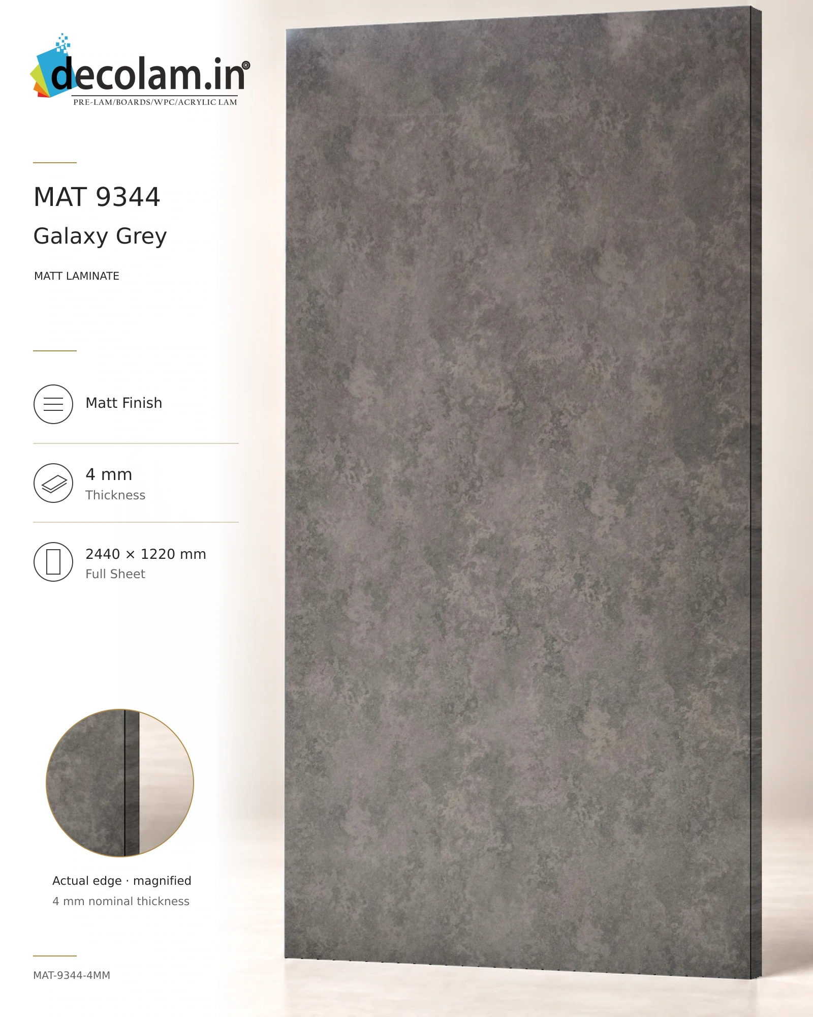 Galaxy Grey Matt