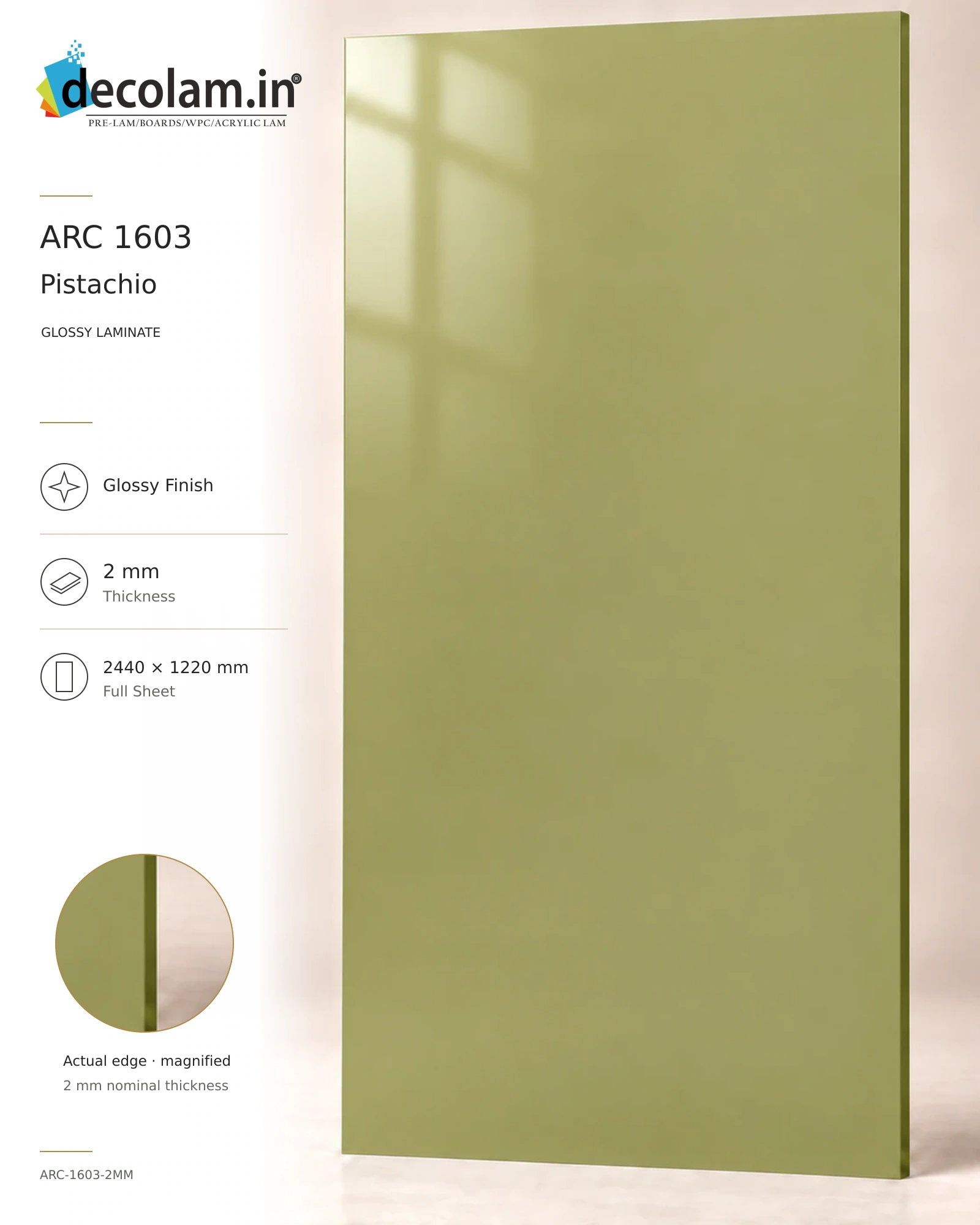 Pistachio Glossy