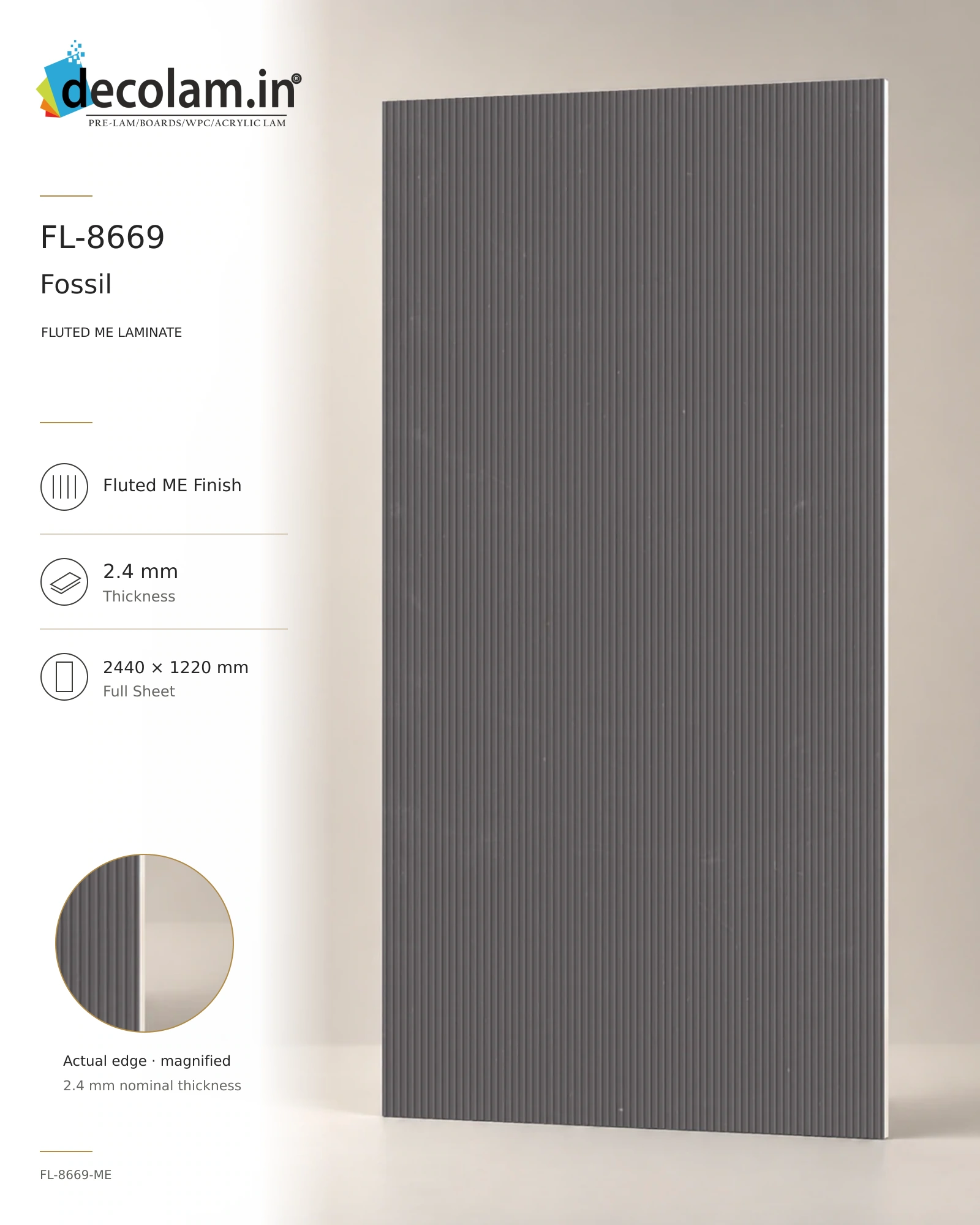 Fossil Fluted