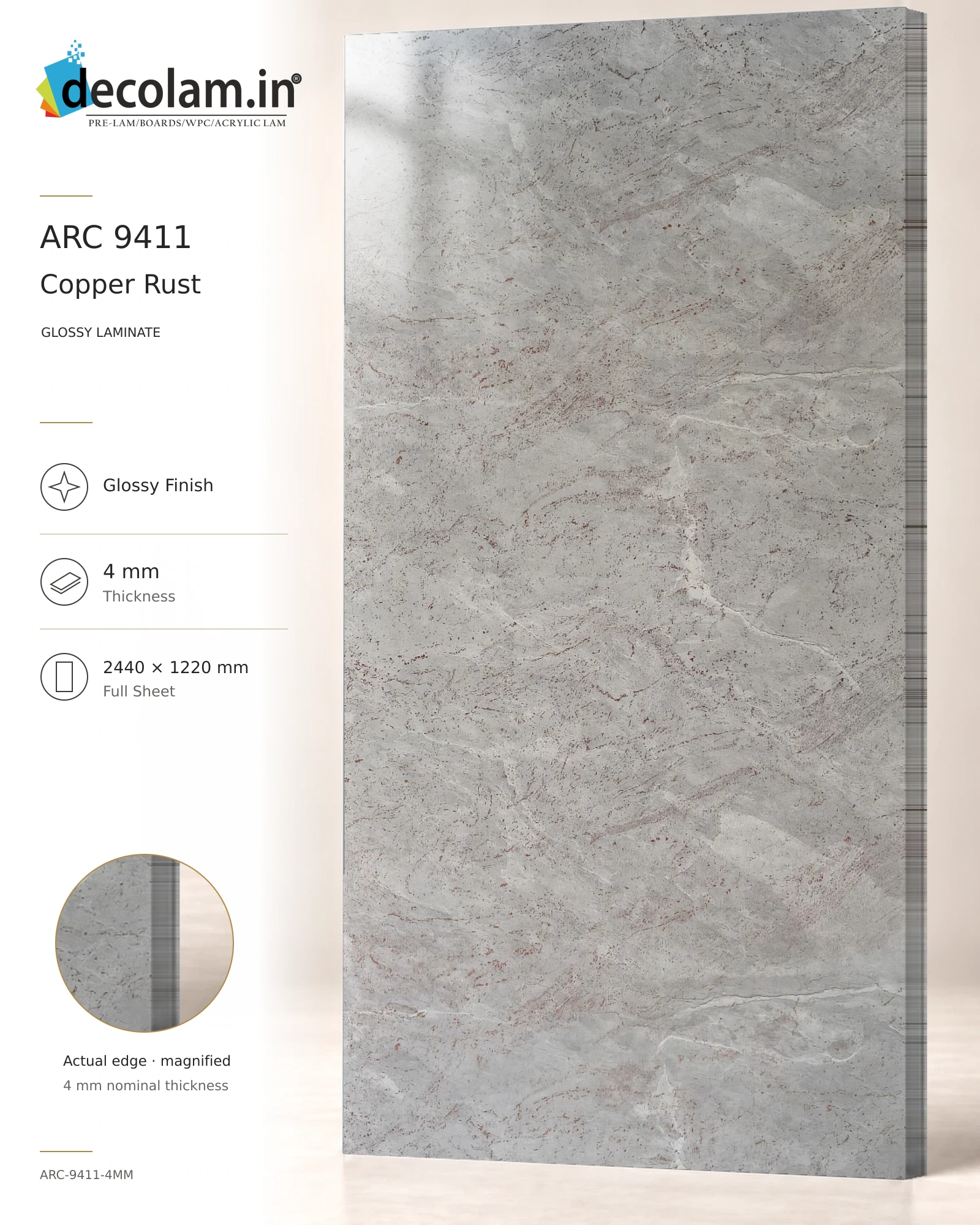 Copper Rust Glossy