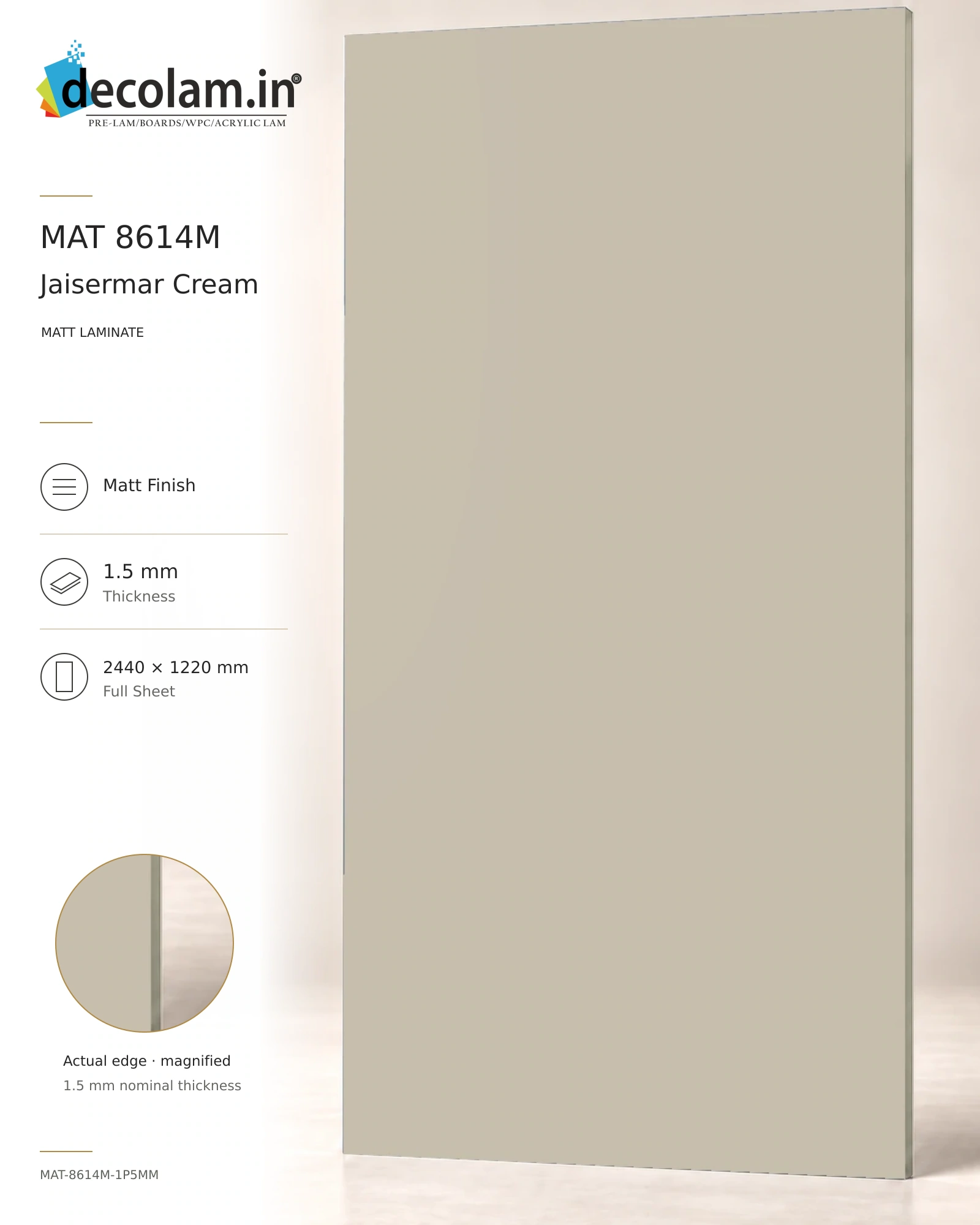 Jaisermar Cream Matt