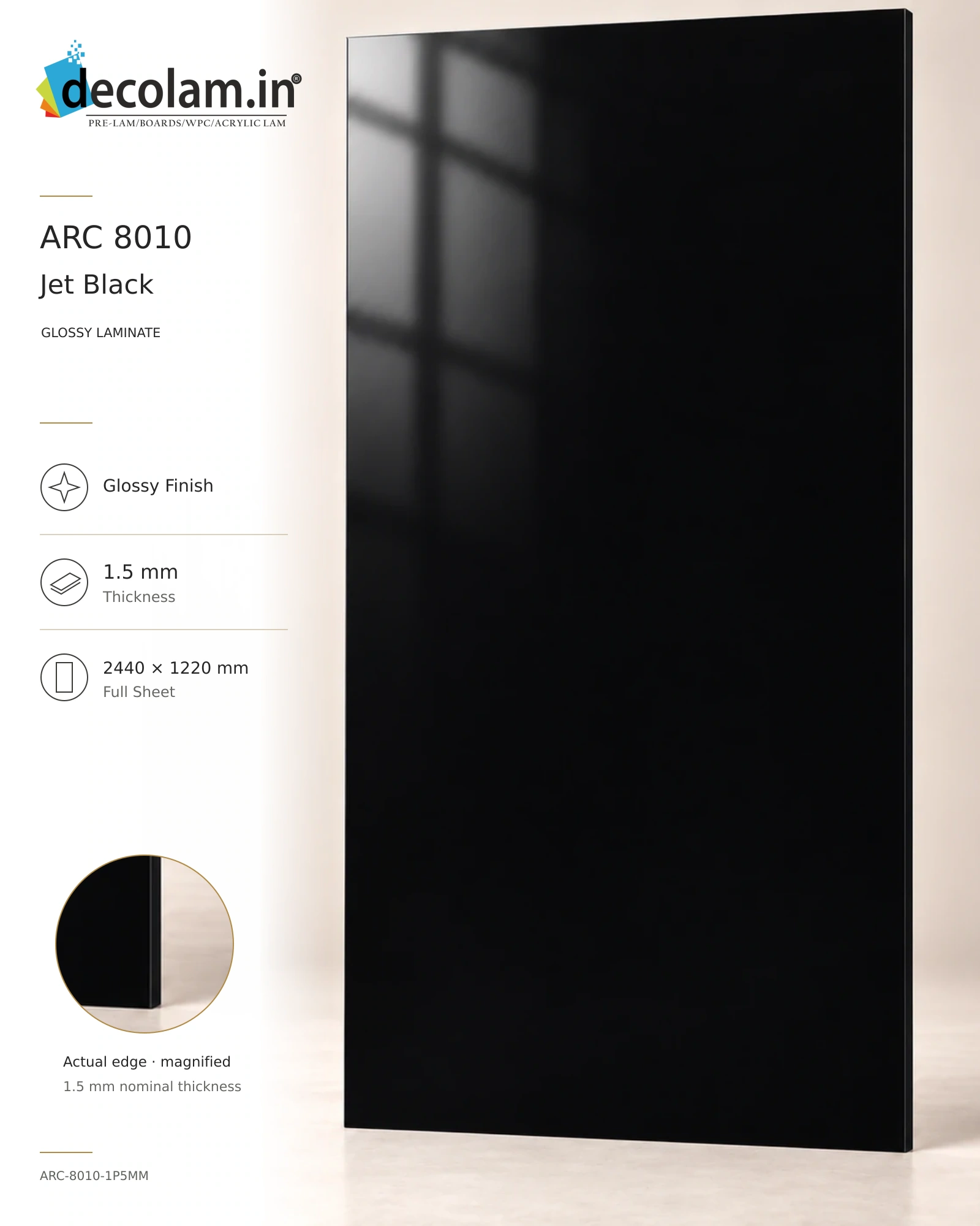 Jet Black Glossy