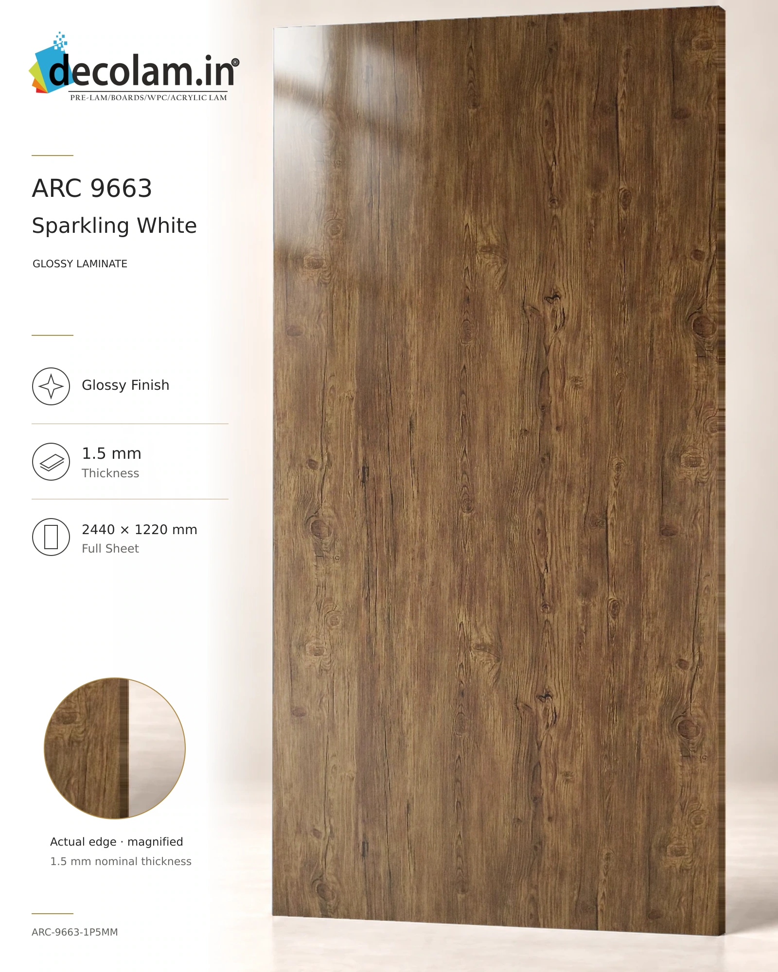 Sparkling White — ARC-9663-1P5MM — 1.5 mm