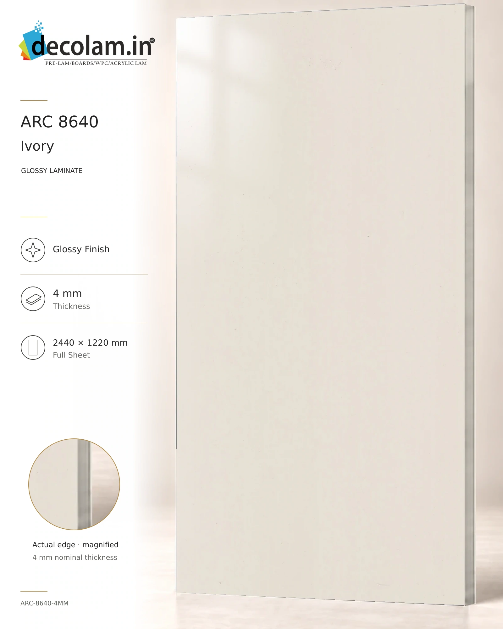 Ivory Glossy