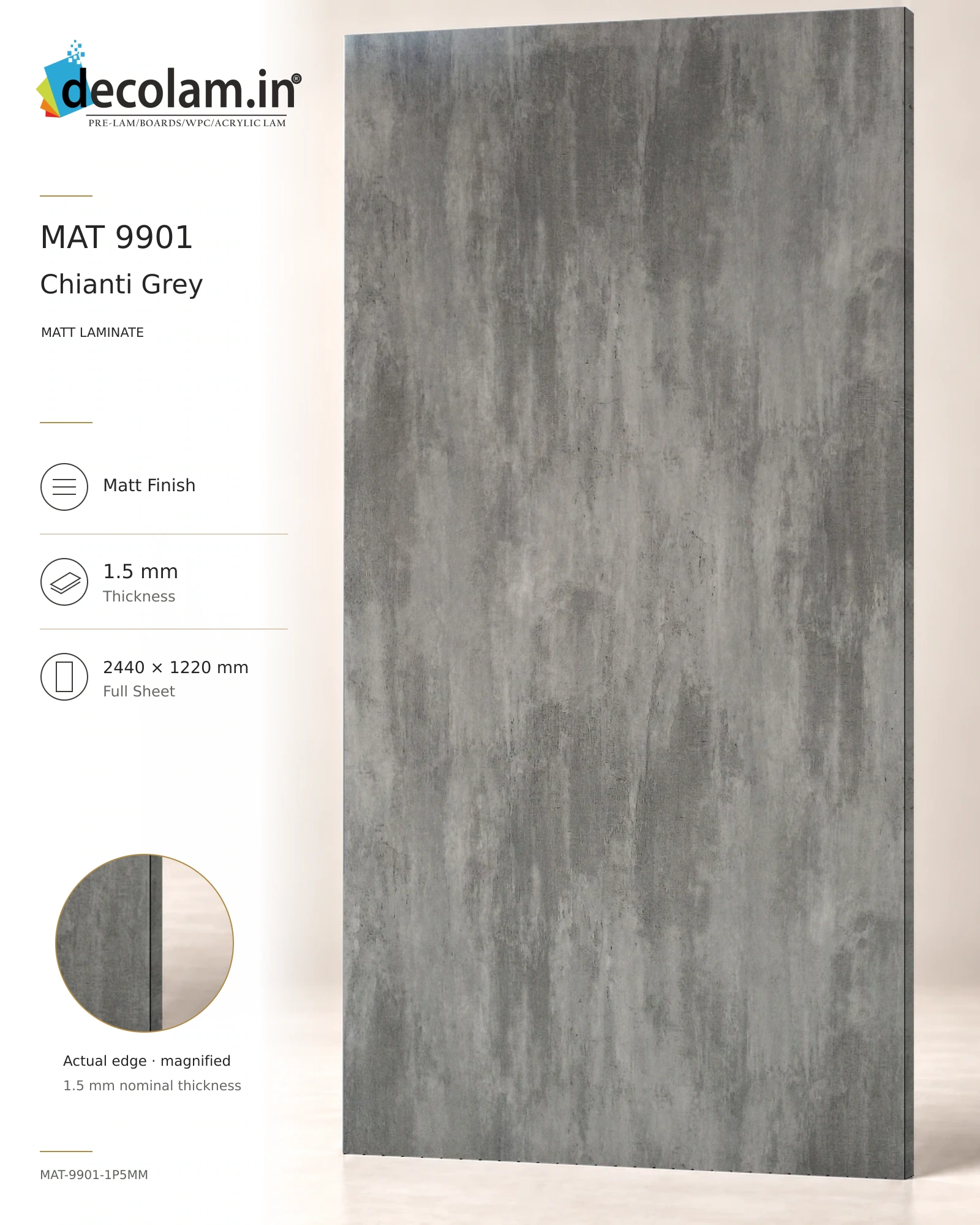 Chianti Grey Matt