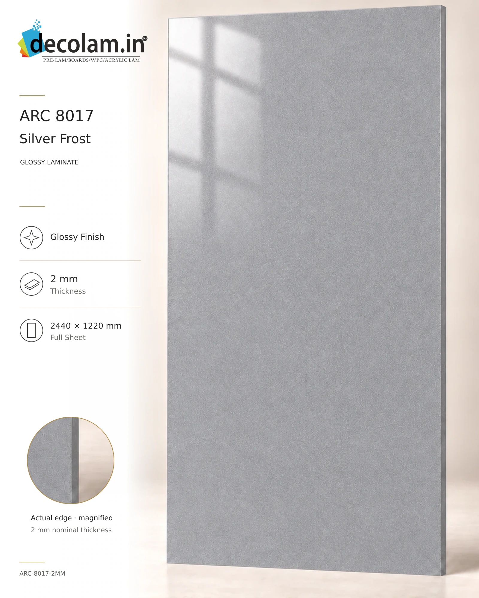 Silver Frost Glossy