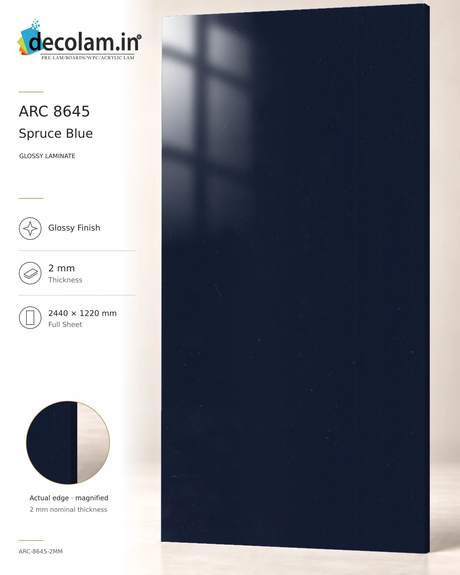 Spruce Blue Glossy
