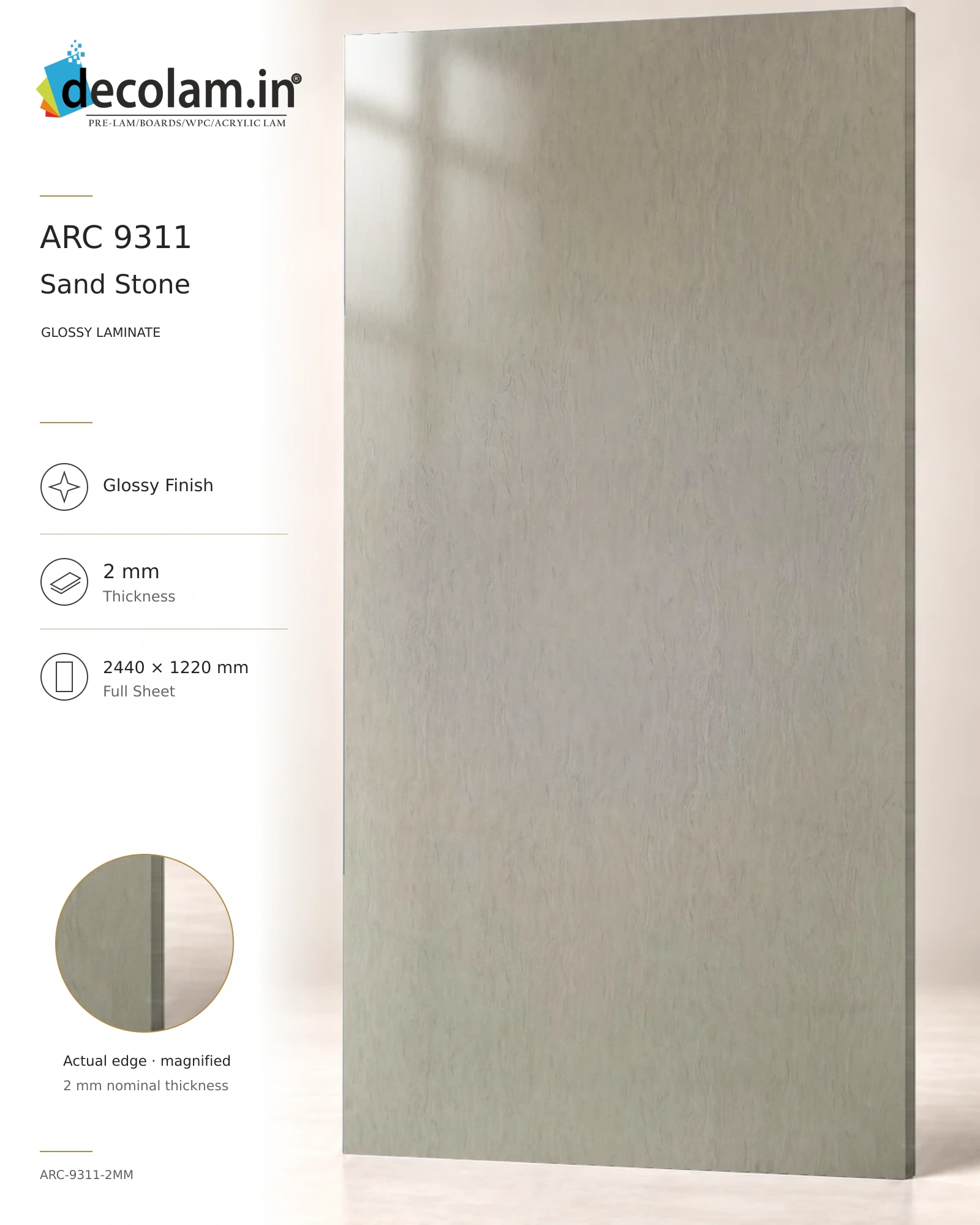 Sand Stone Glossy