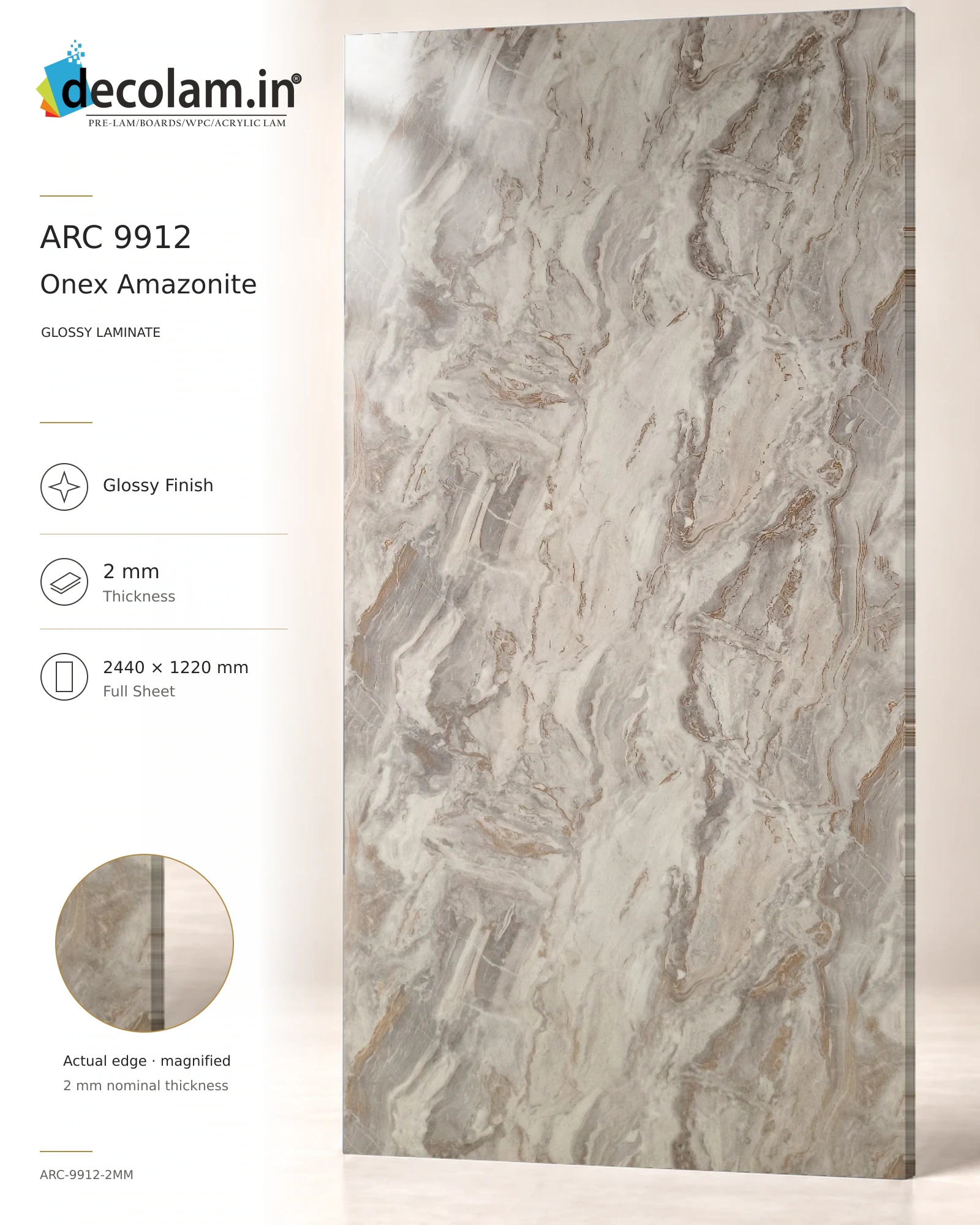 Onex Amazonite Glossy