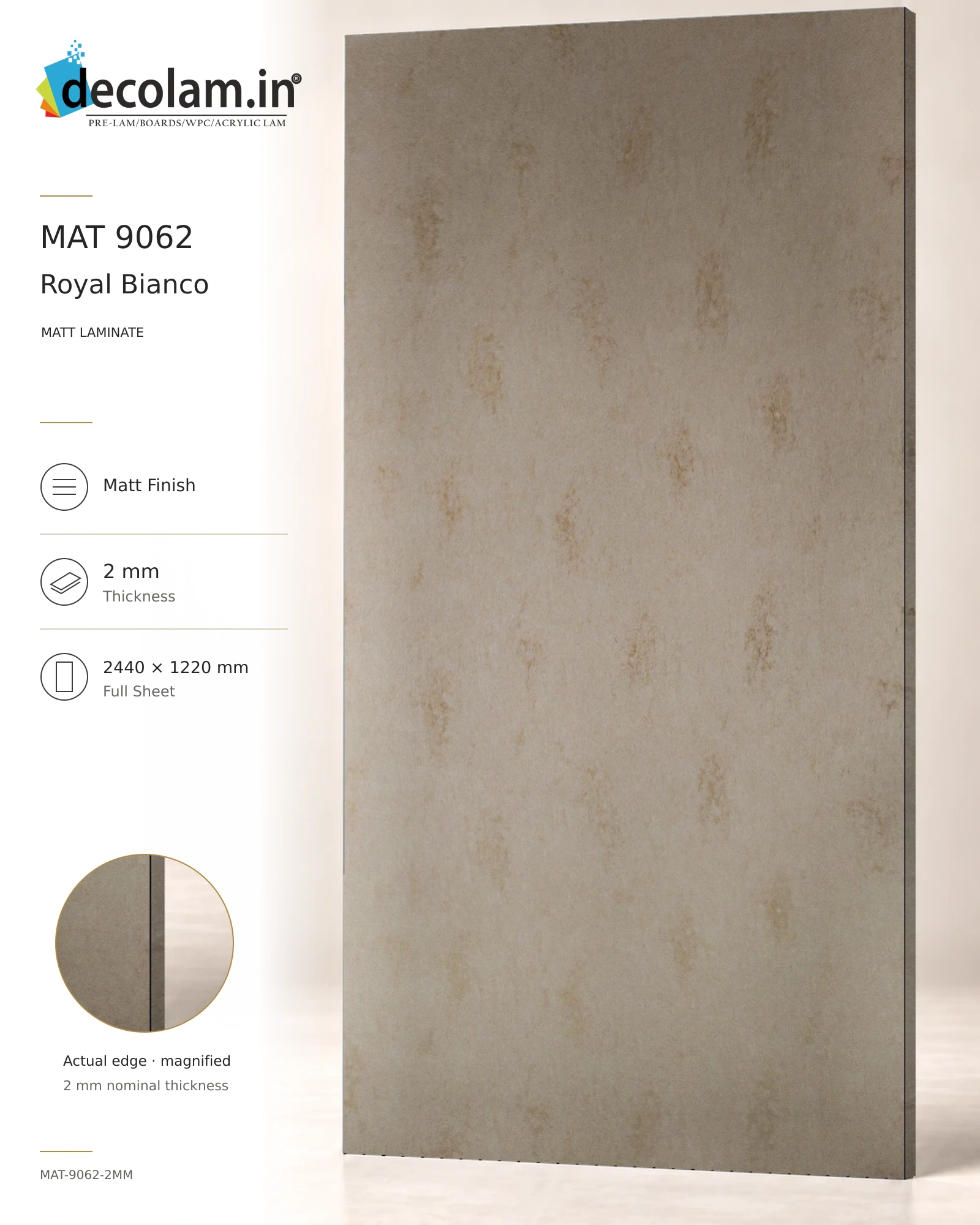 Royal Bianco Matt