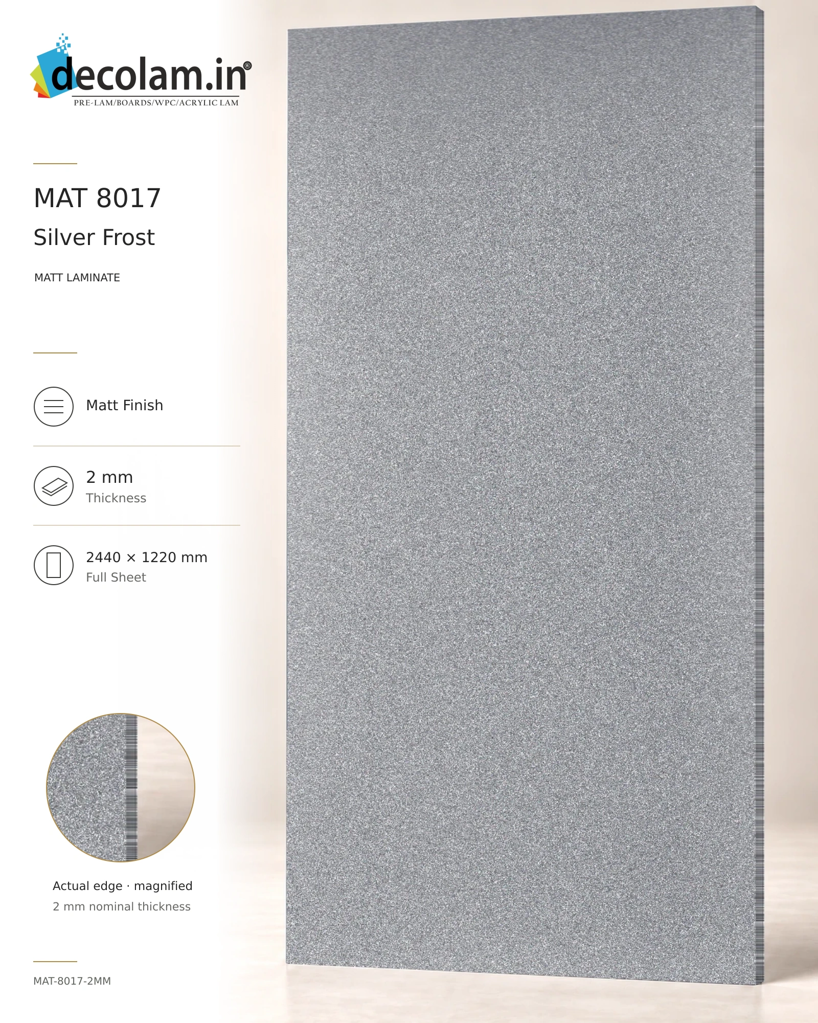 Silver Frost Matt