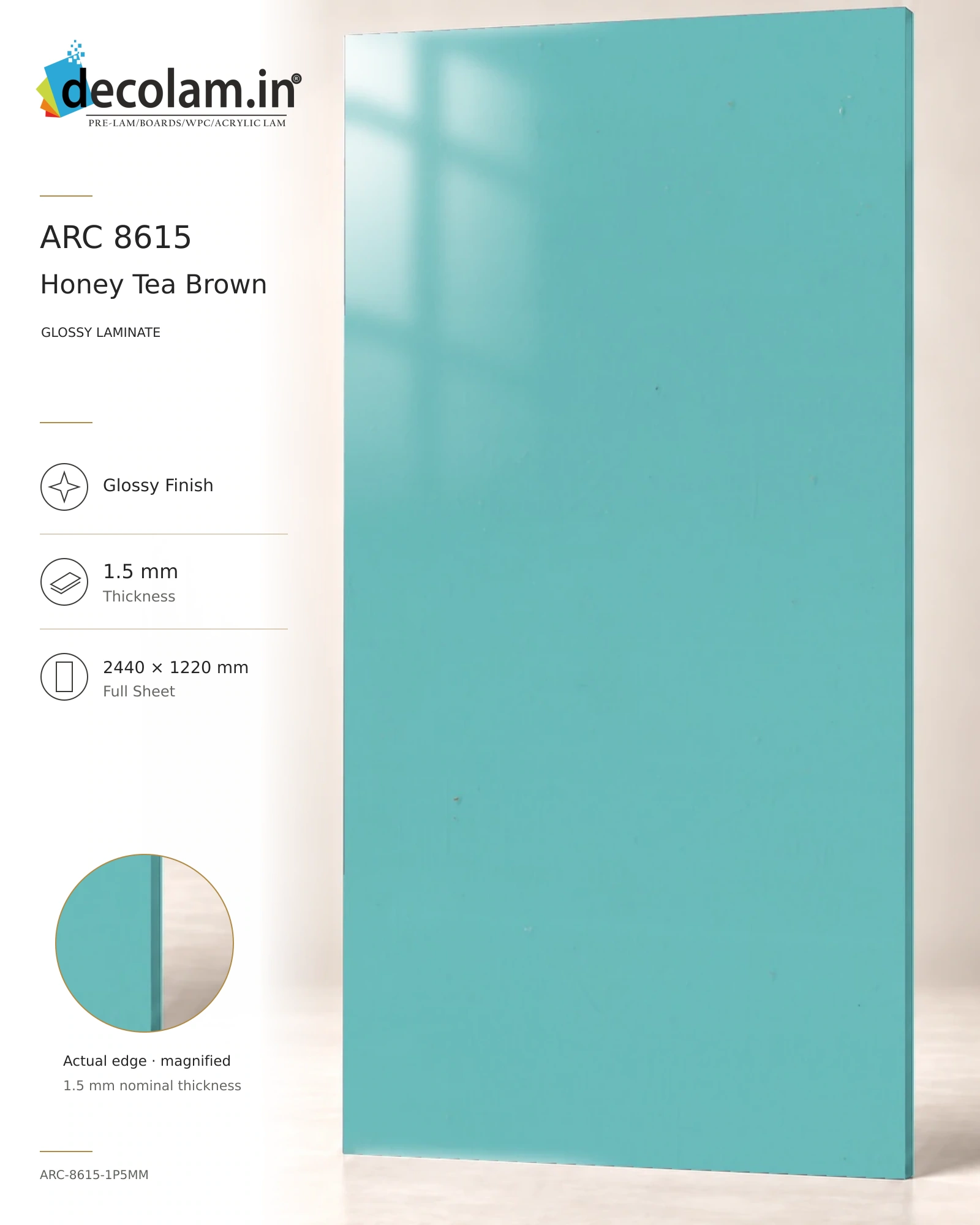 Light Ice Blue Glossy