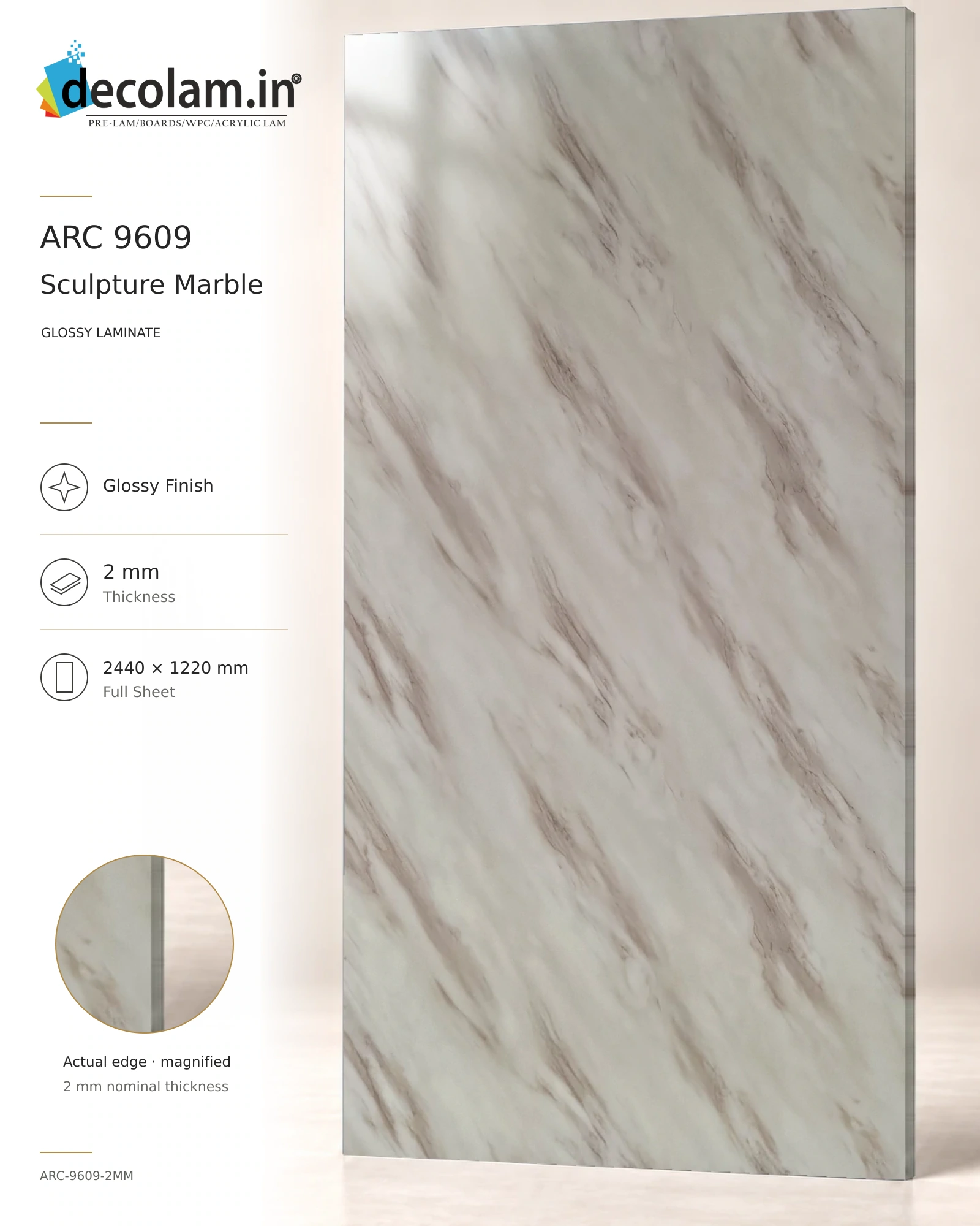 Sculpture Marble Glossy