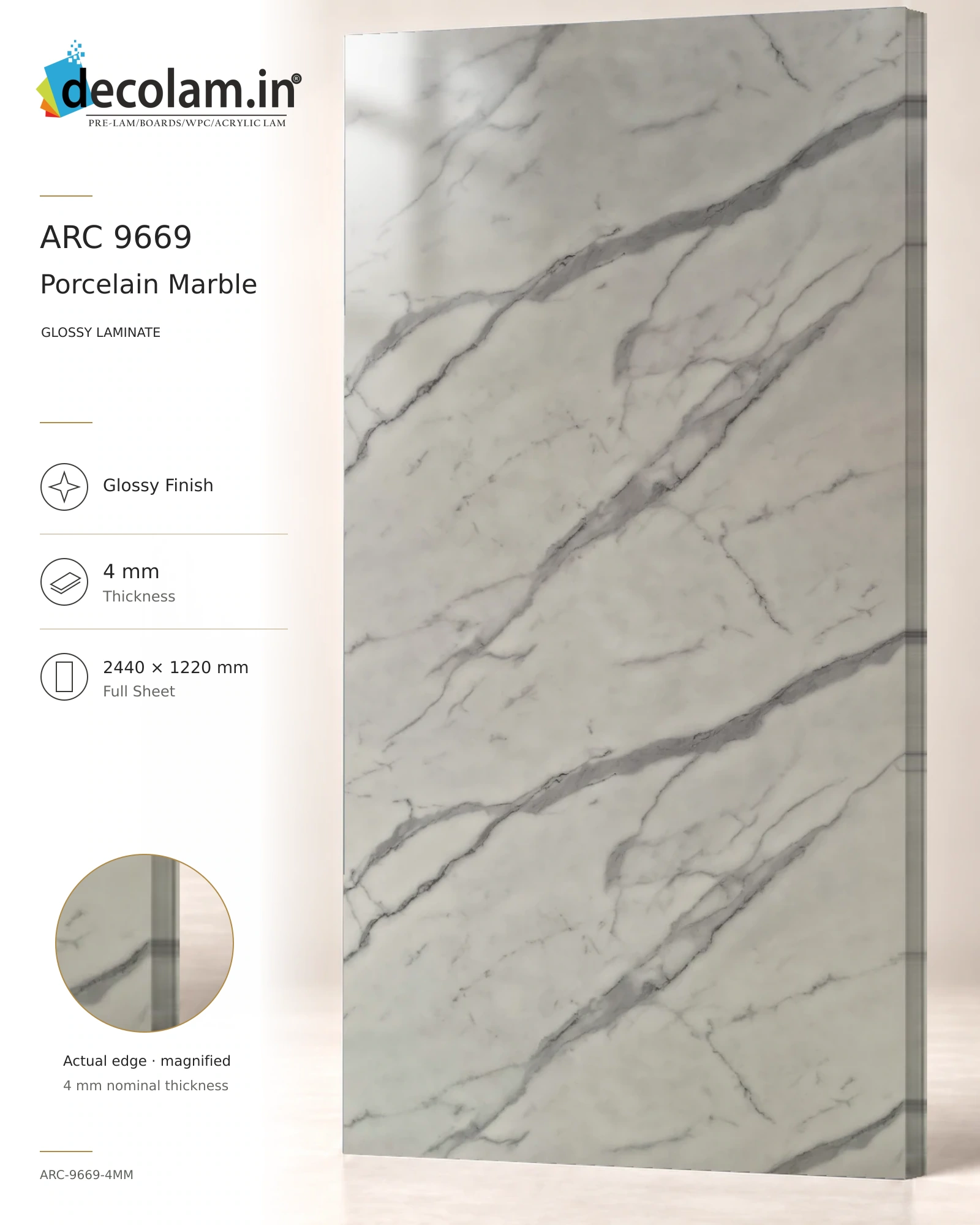 Porcelain Marble Glossy