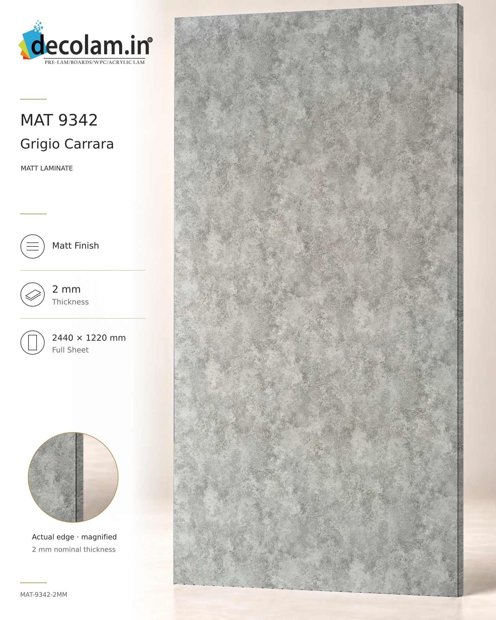 Grigio Carrara Matt