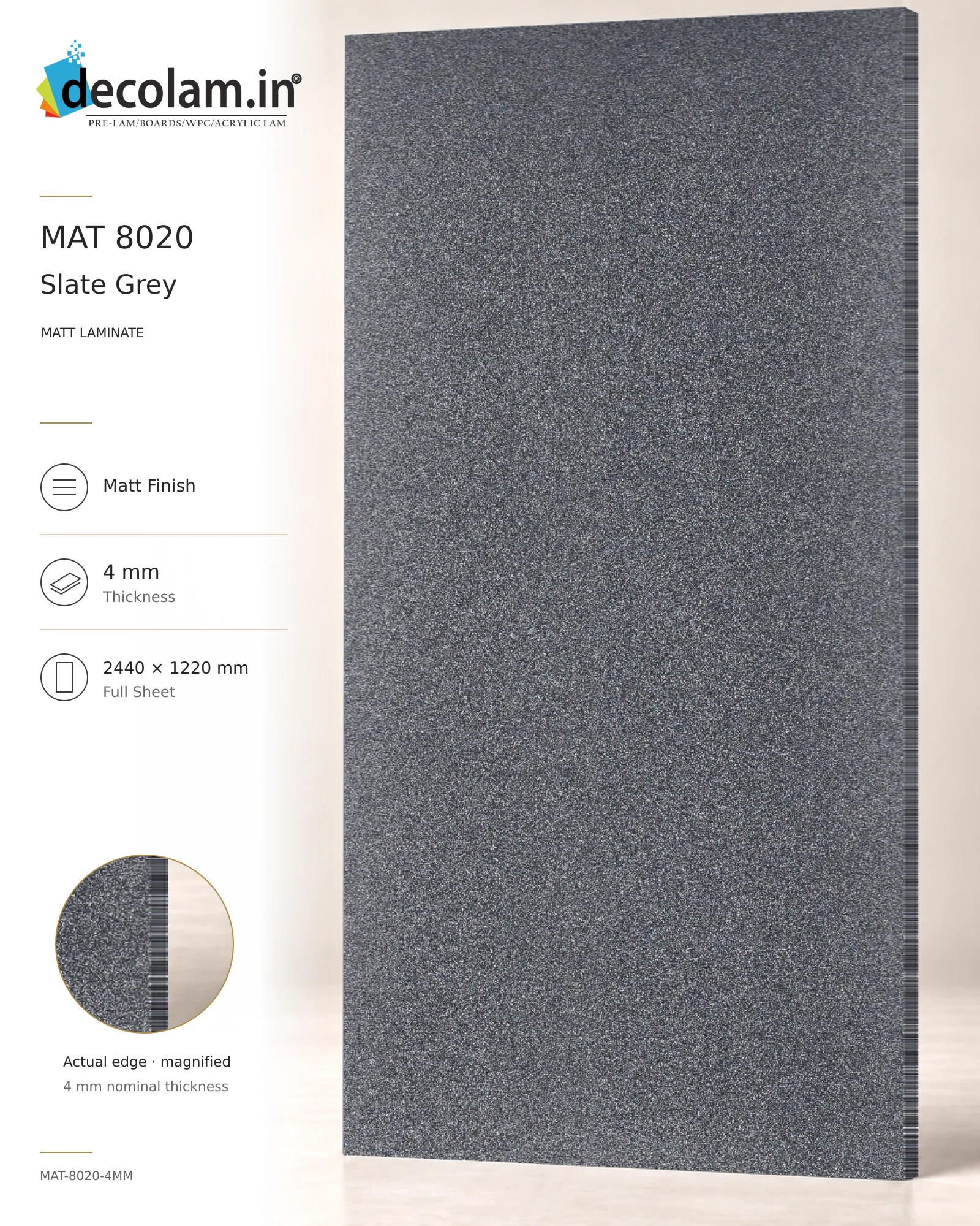 Slate Grey Matt