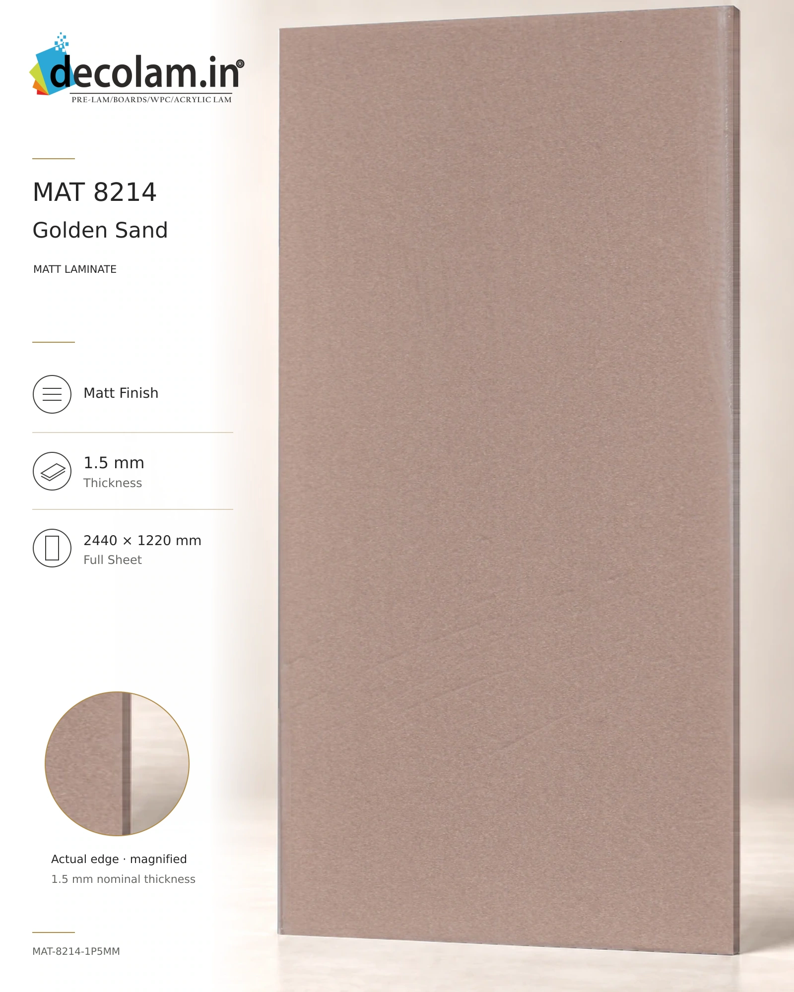 Golden Sand Matt