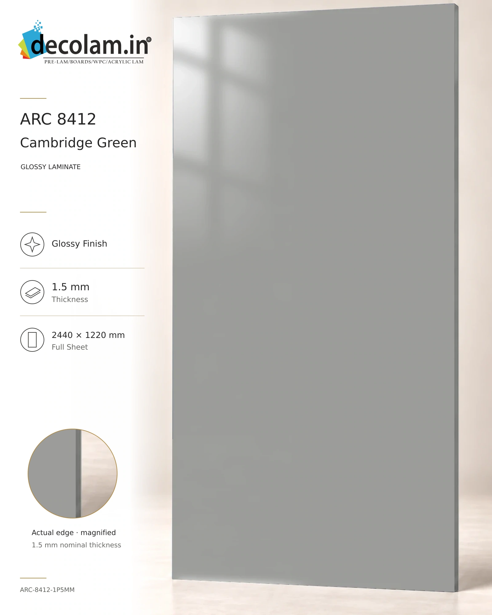 Cambridge Green Glossy