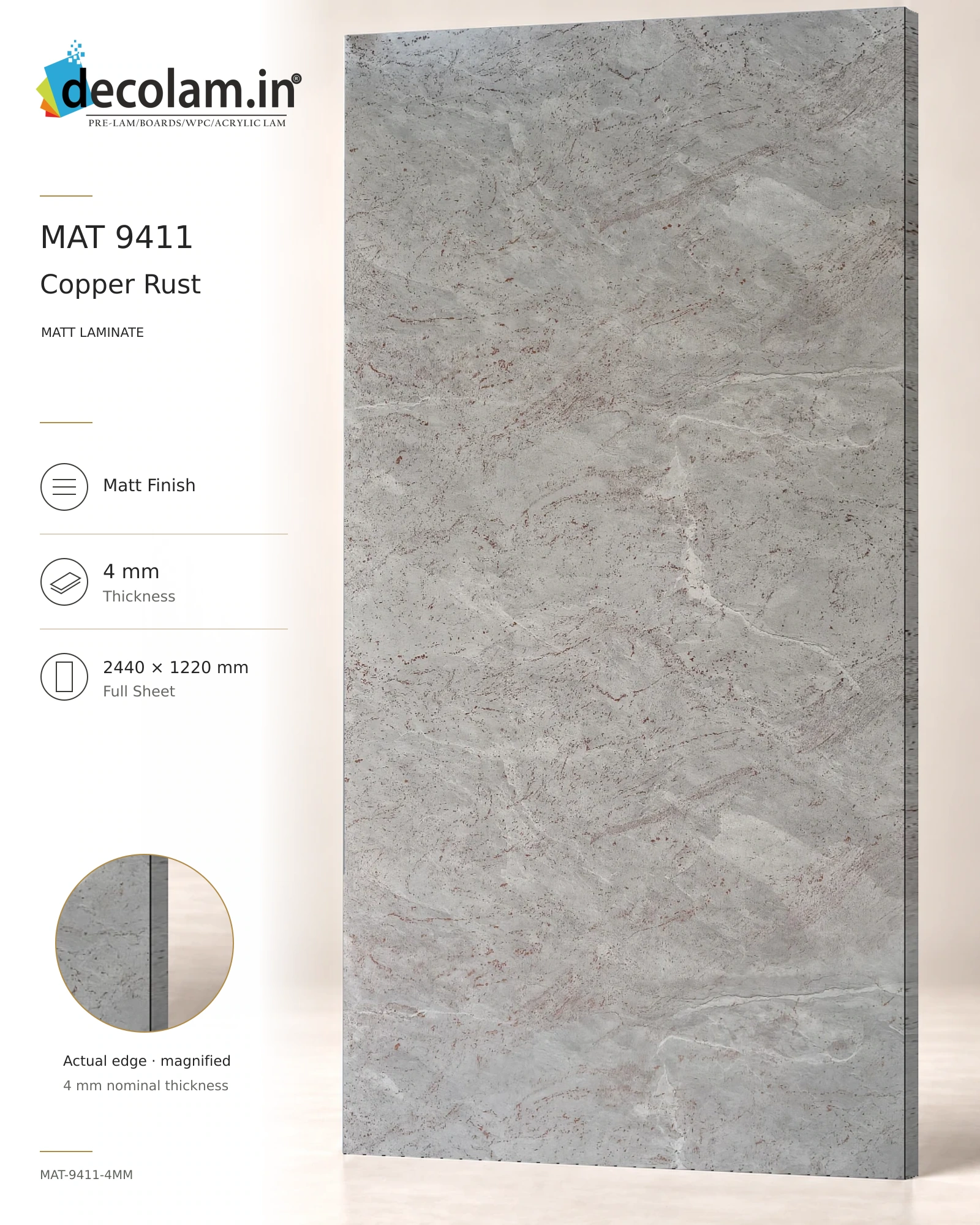 Copper Rust Matt