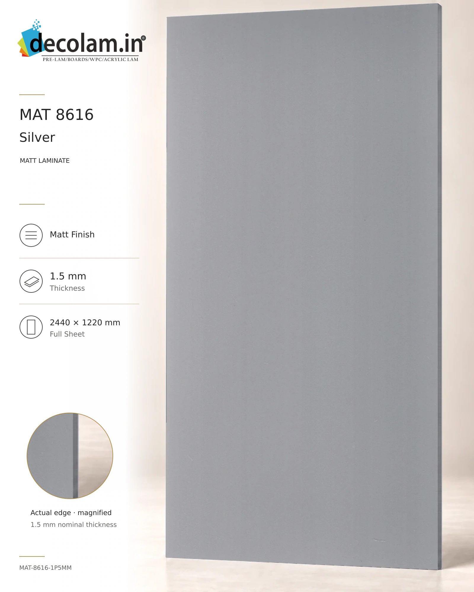 Silver Matt