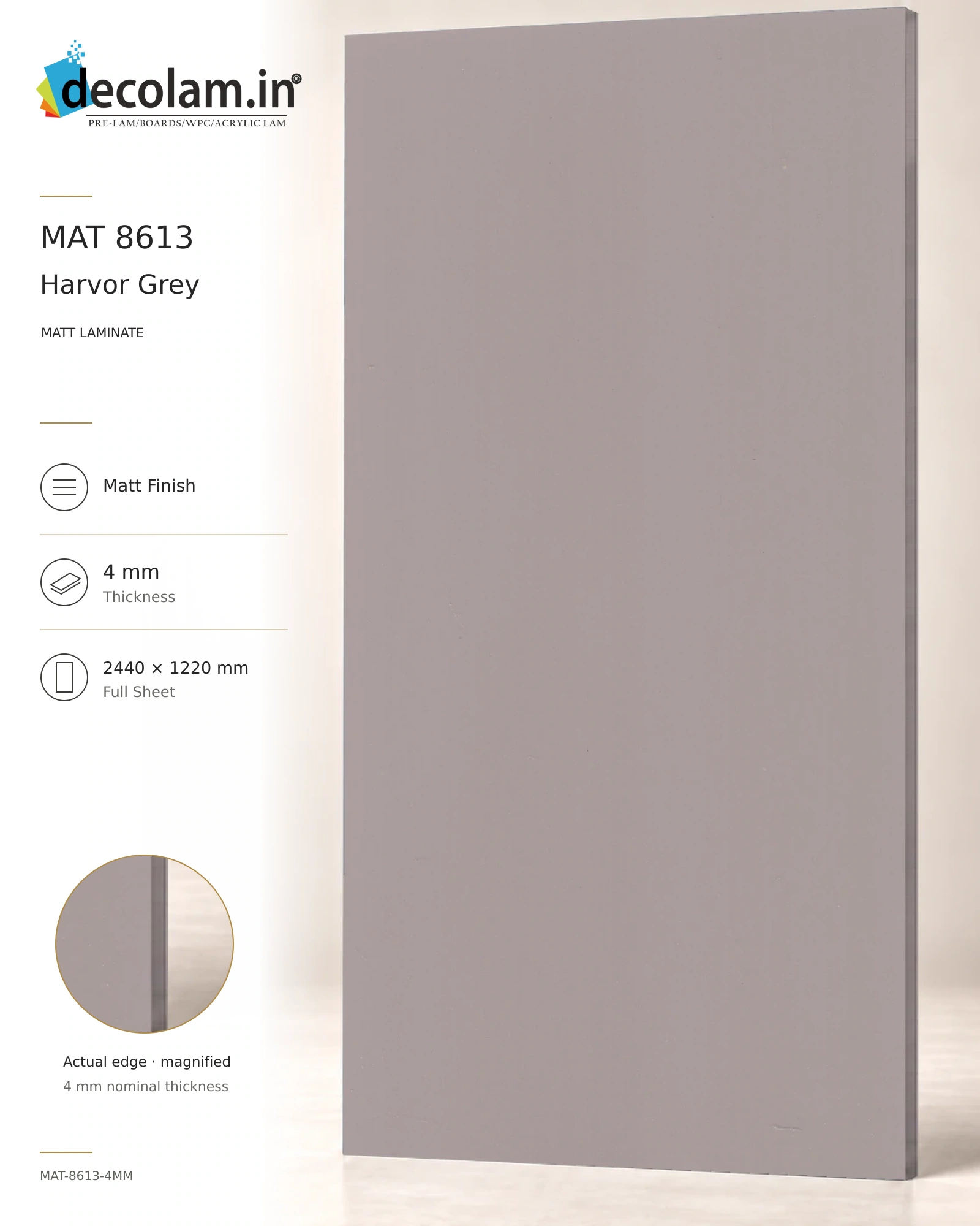 Harvor Grey Matt