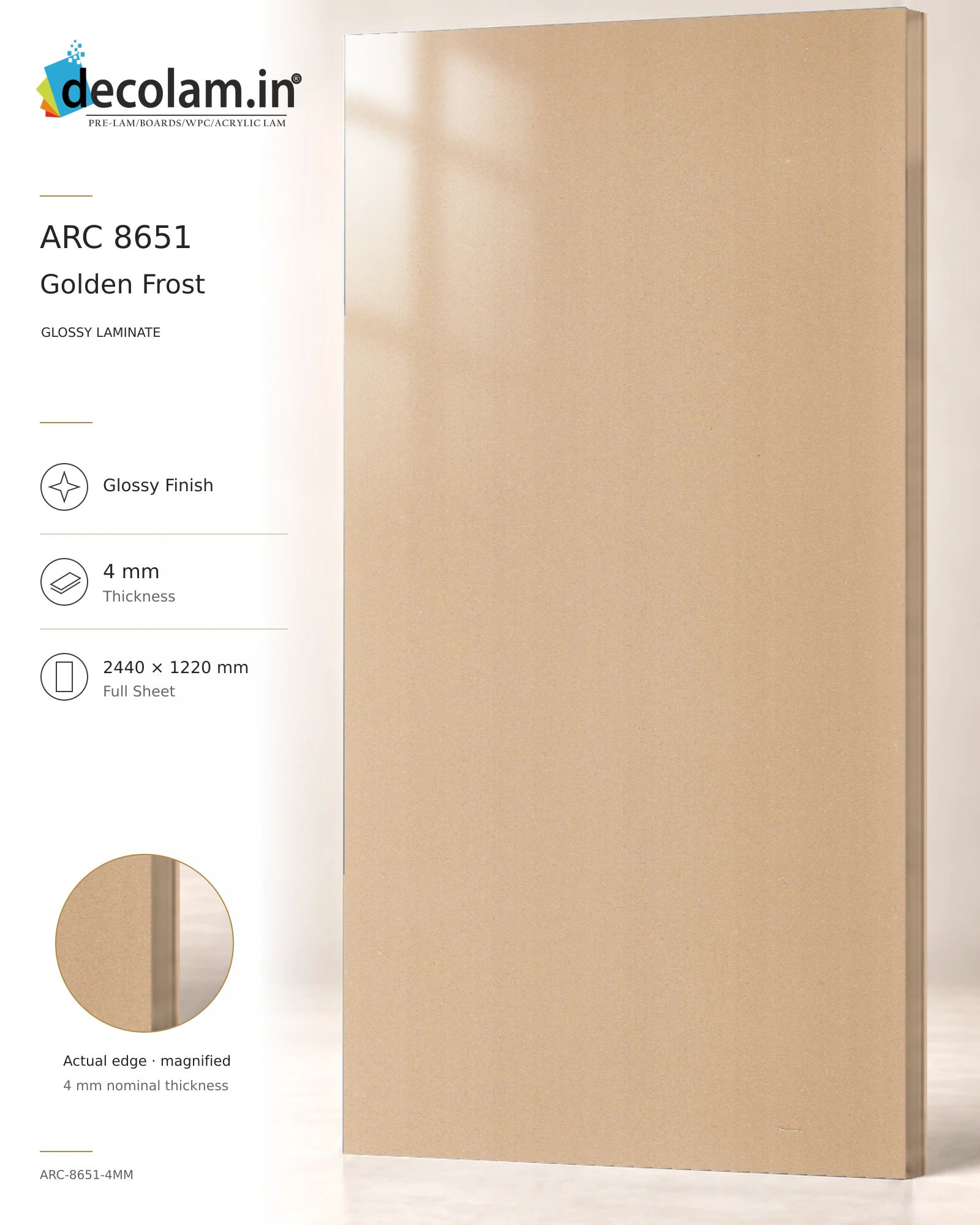 Golden Frost Glossy
