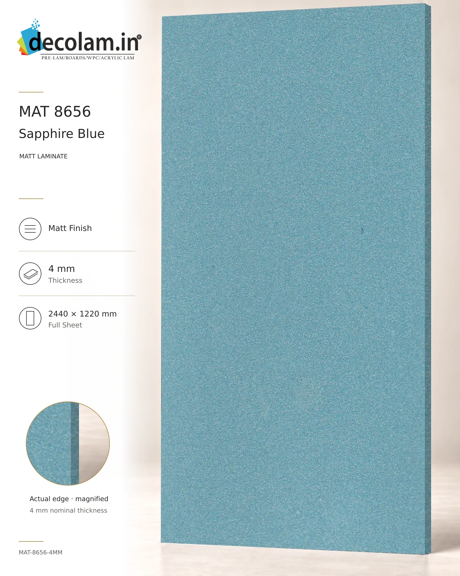 Sapphire Blue Matt