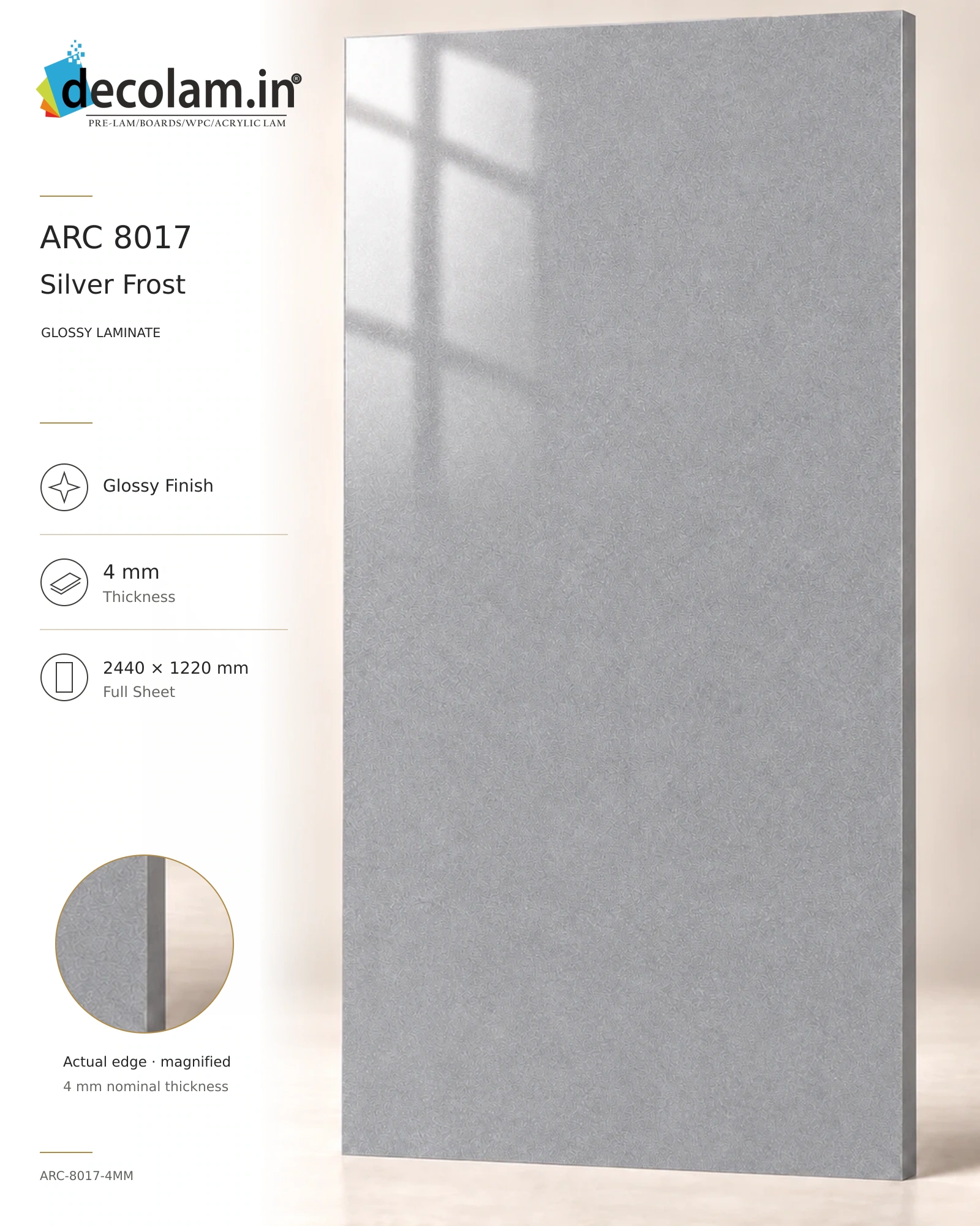 Silver Frost Glossy