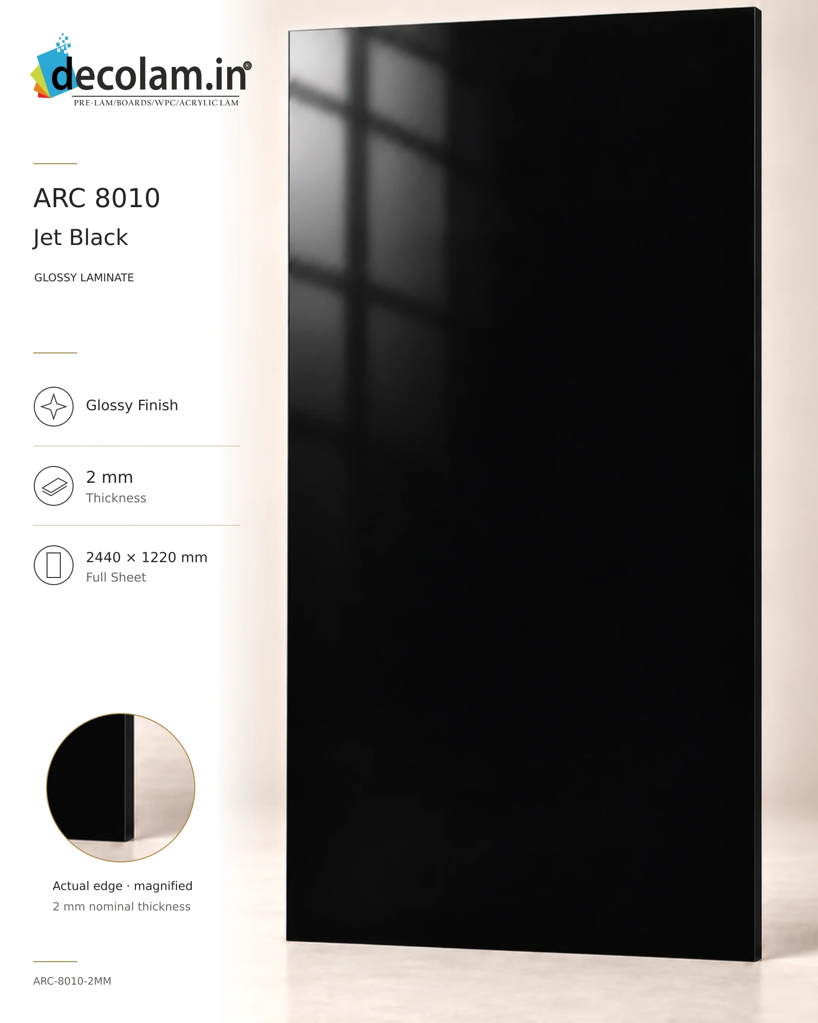 Jet Black Glossy