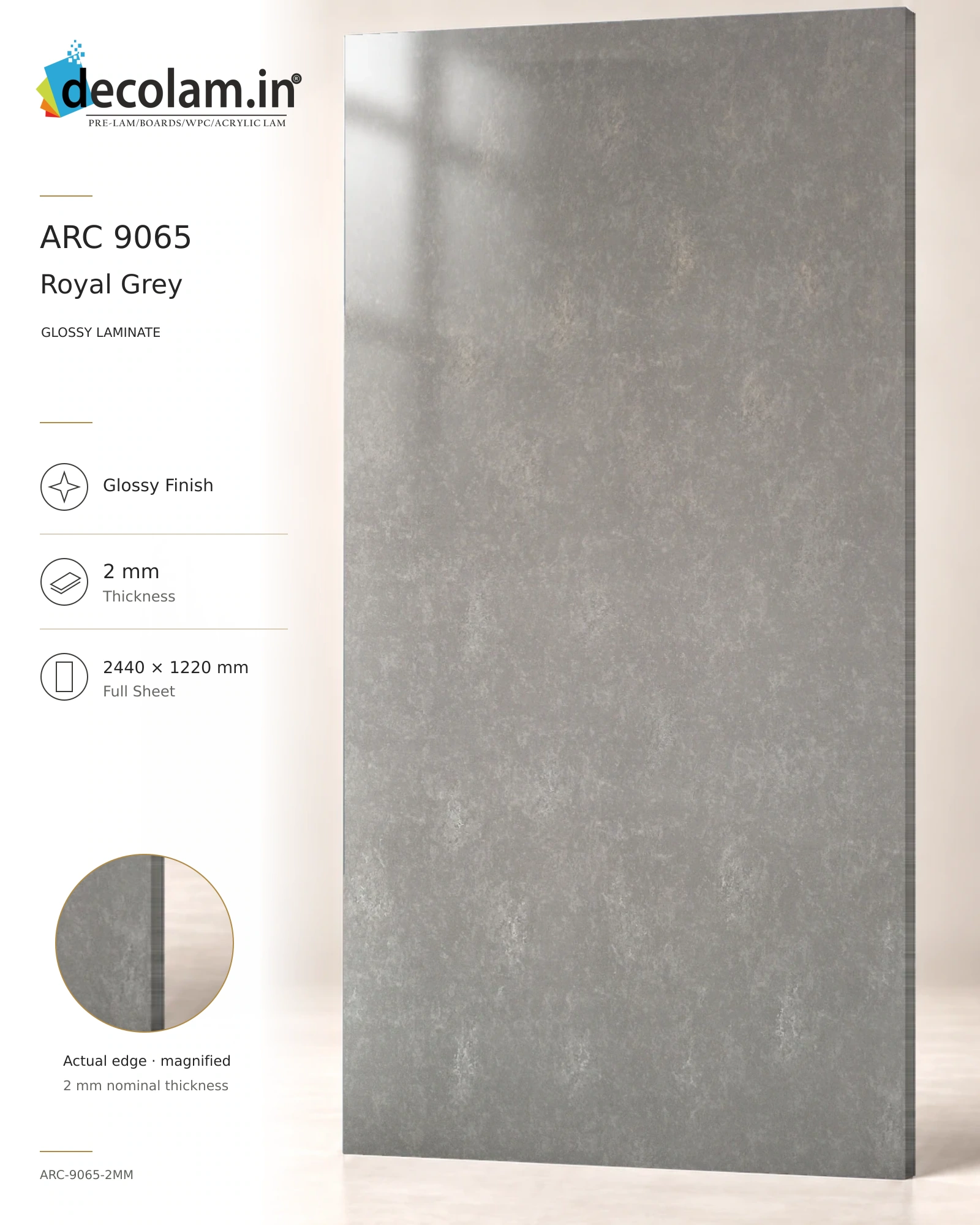 Royal Grey Glossy