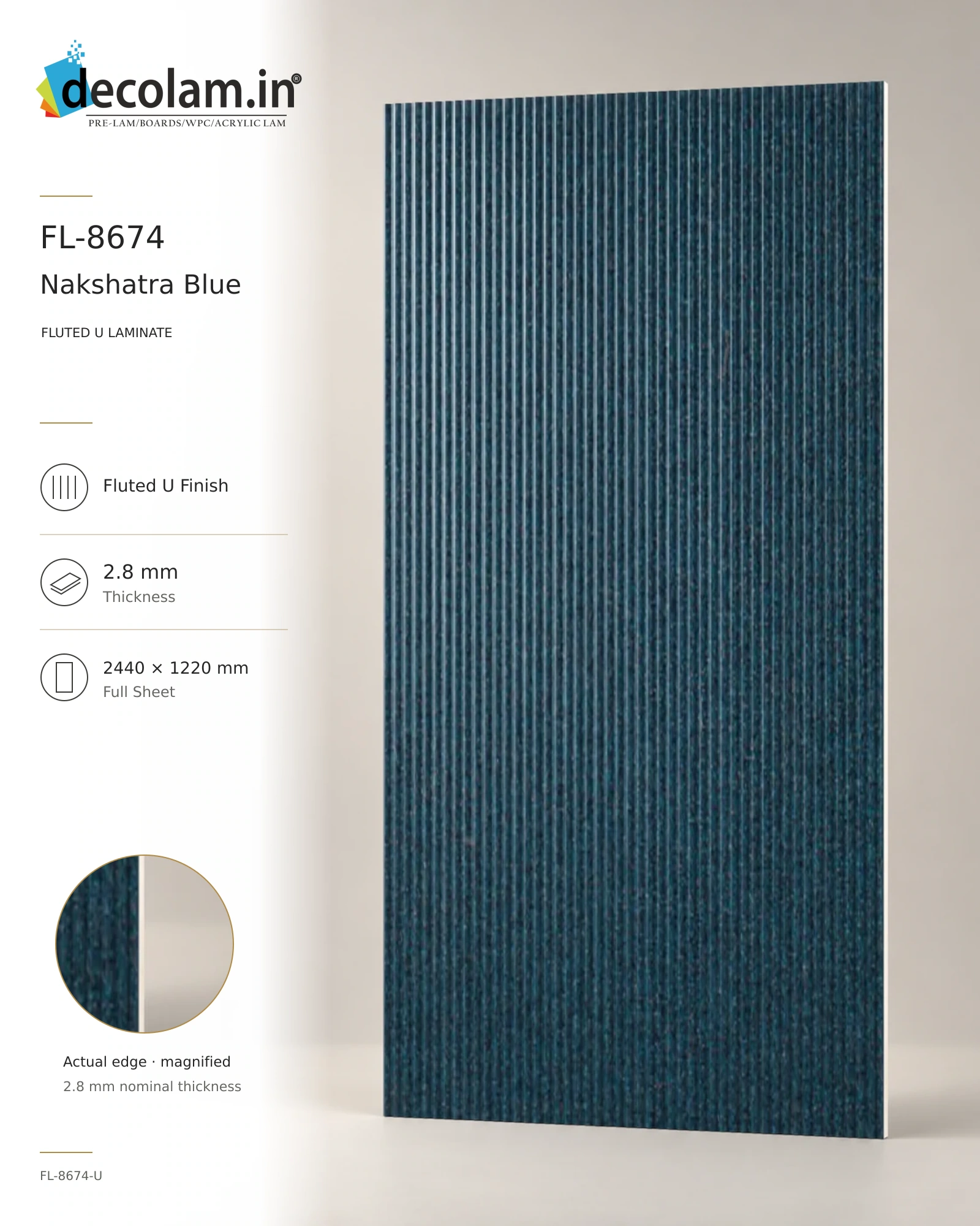 Nakshatra Blue — FL-8674-U — 2.8 mm