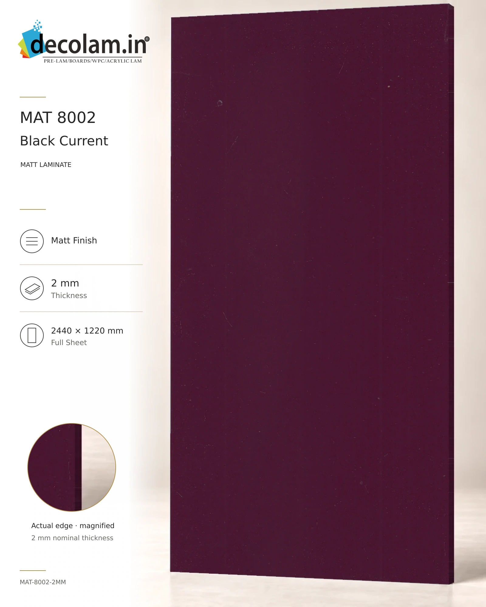 Black Current Matt