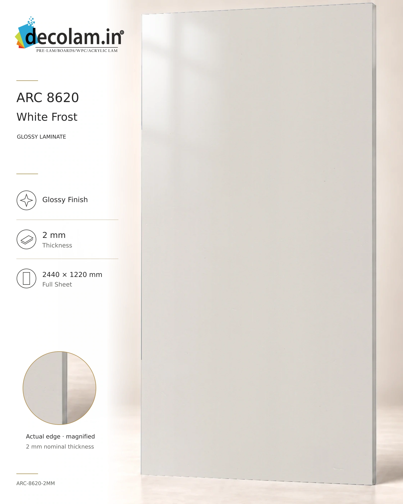 White Frost Glossy