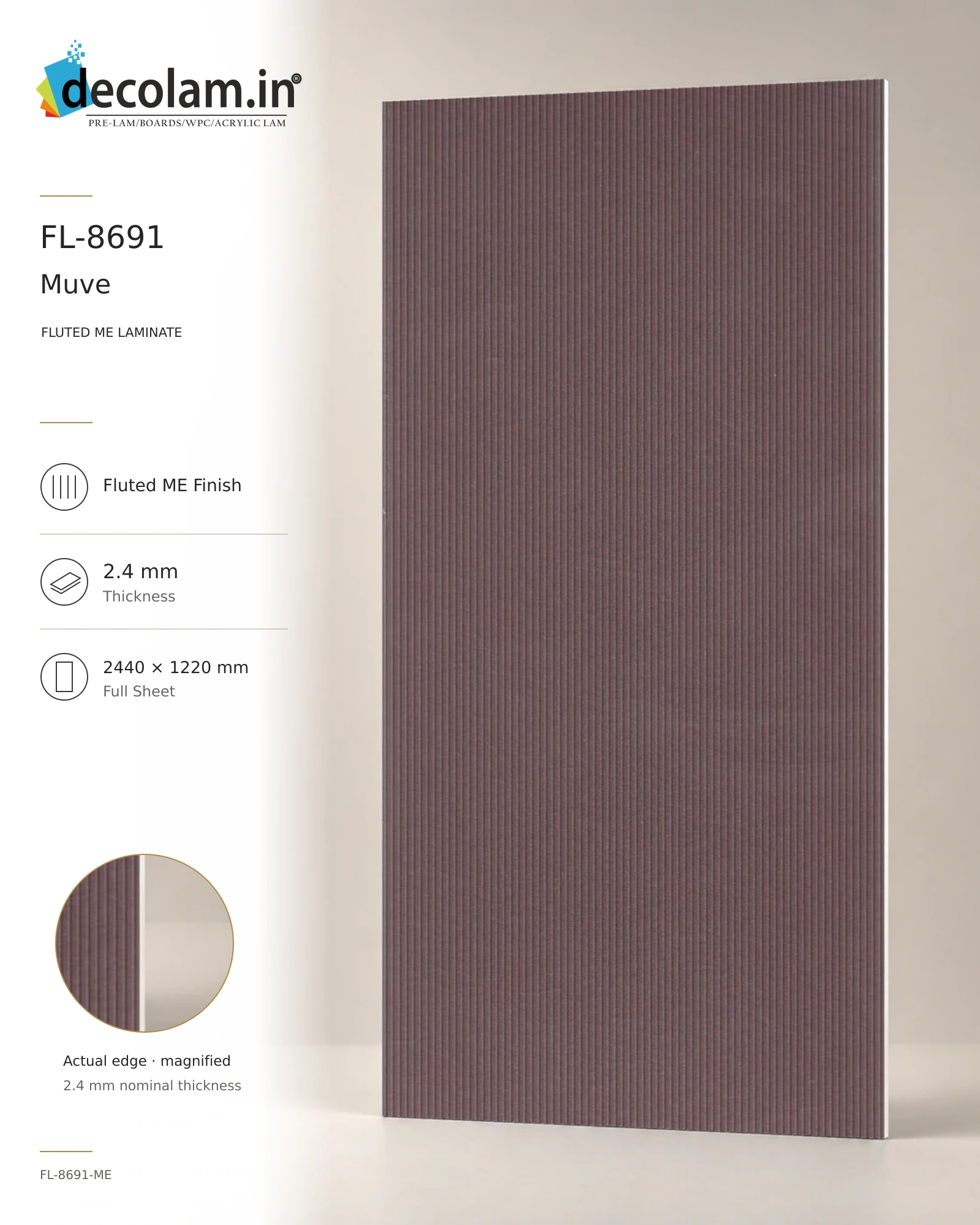 Muve — FL-8691-ME — 2.4 mm