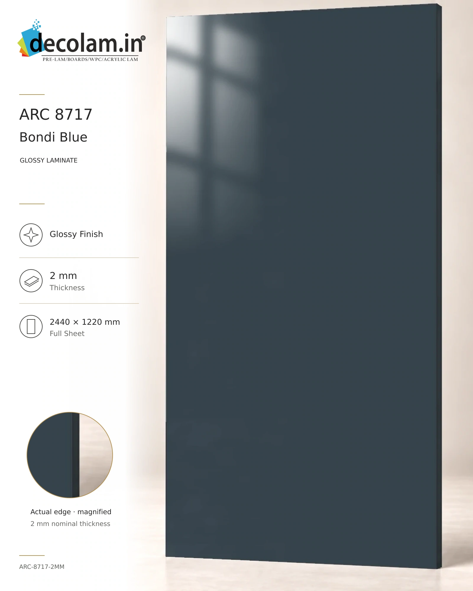Bondi Blue Glossy