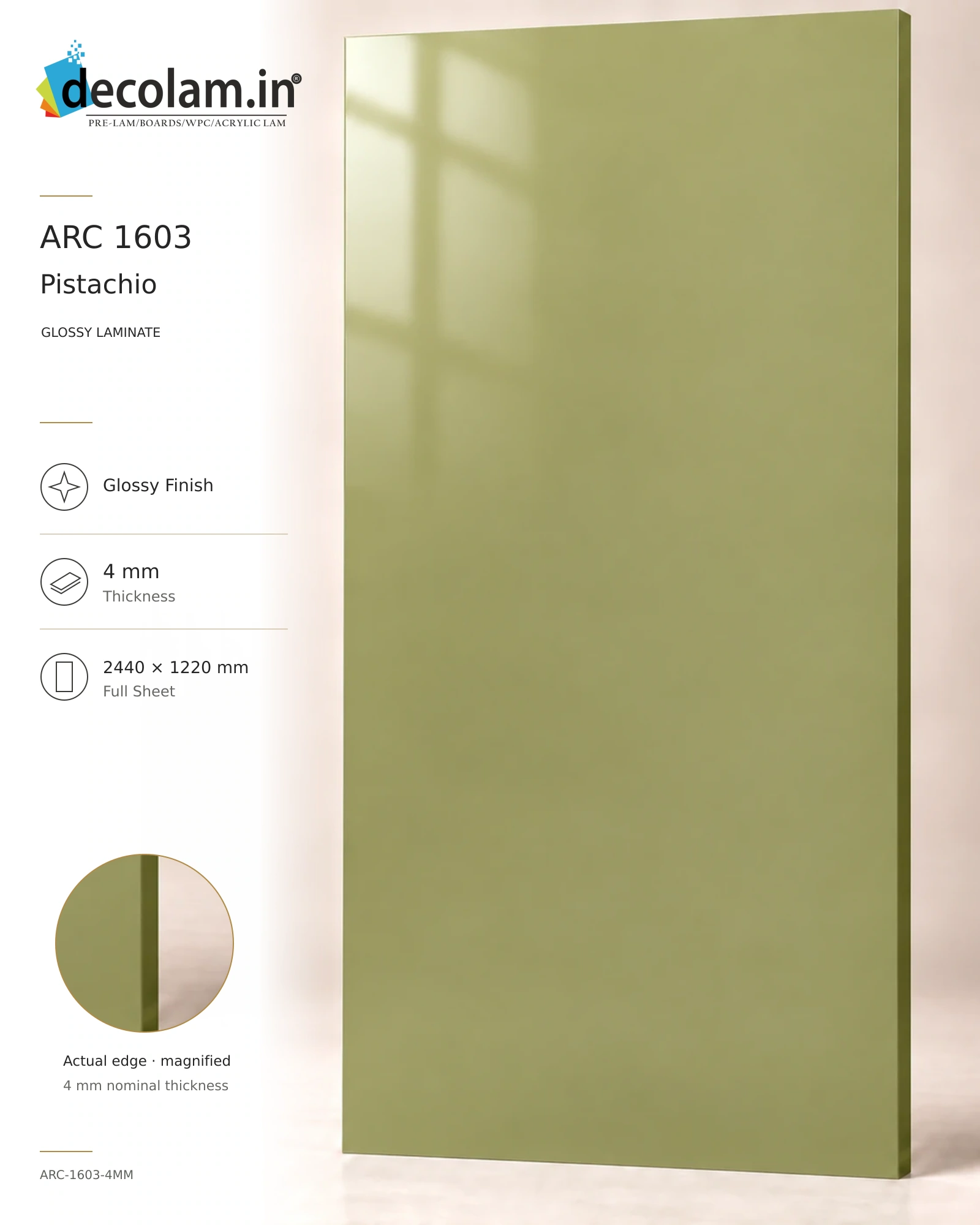Pistachio Glossy