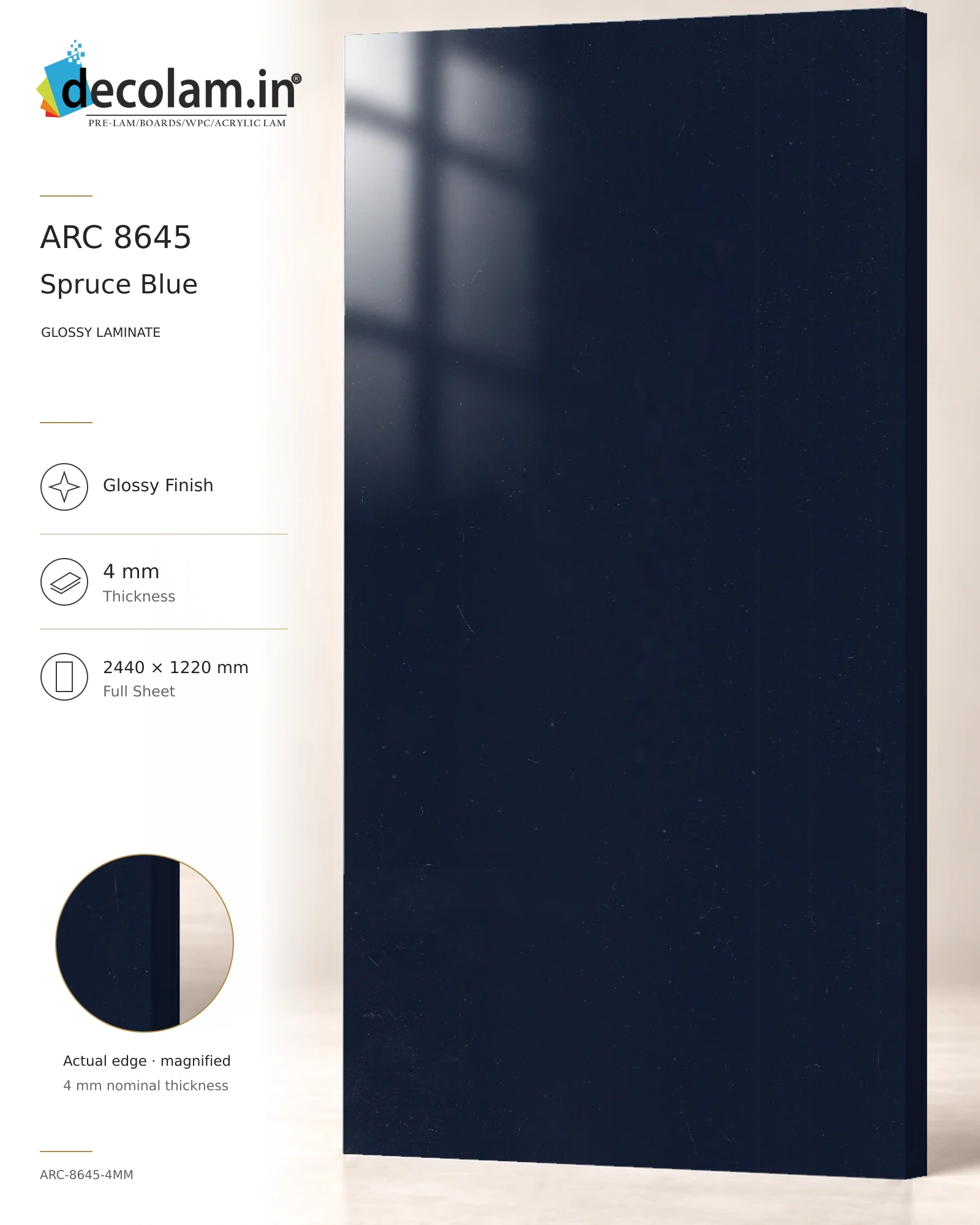 Spruce Blue Glossy