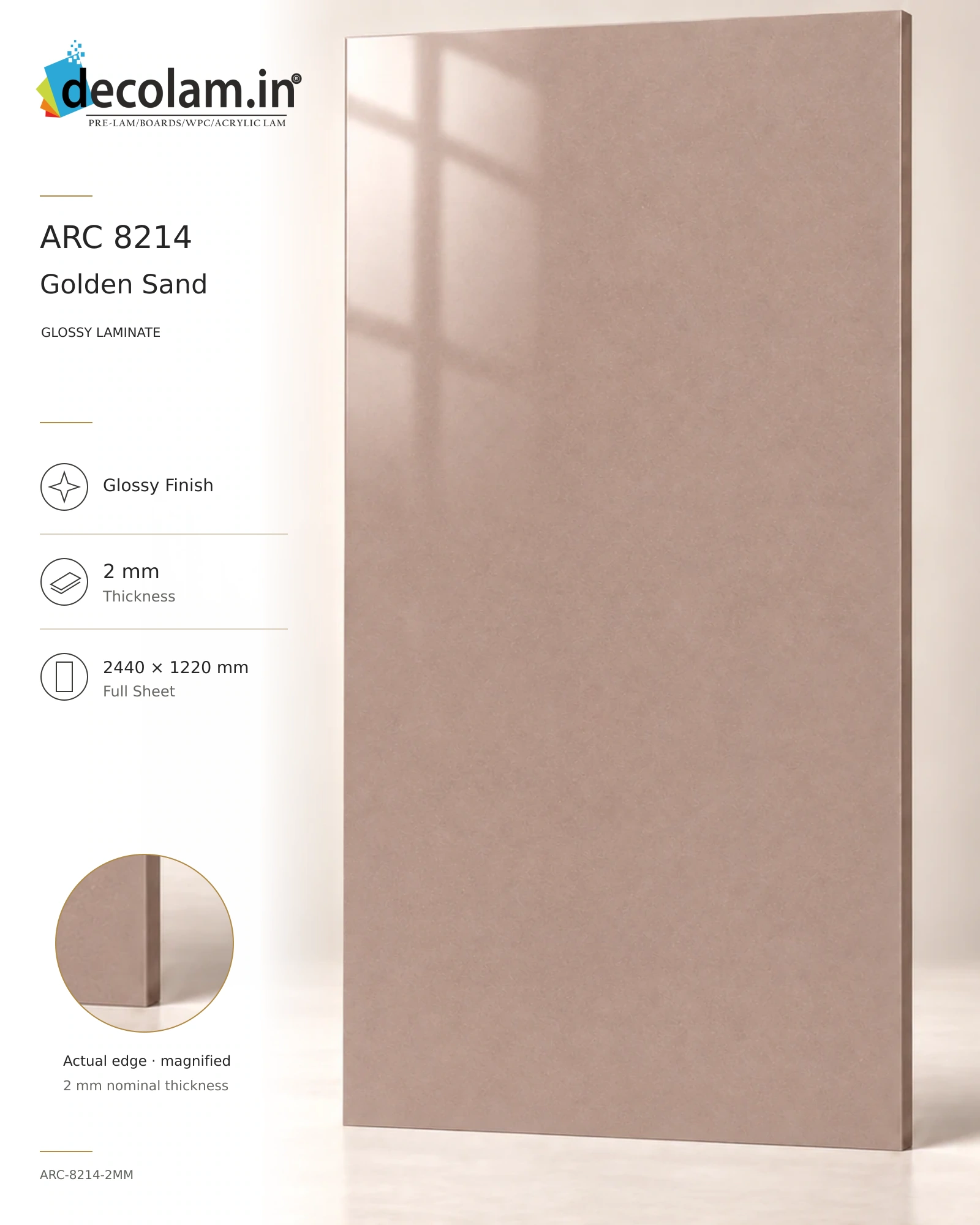 Golden Sand Glossy