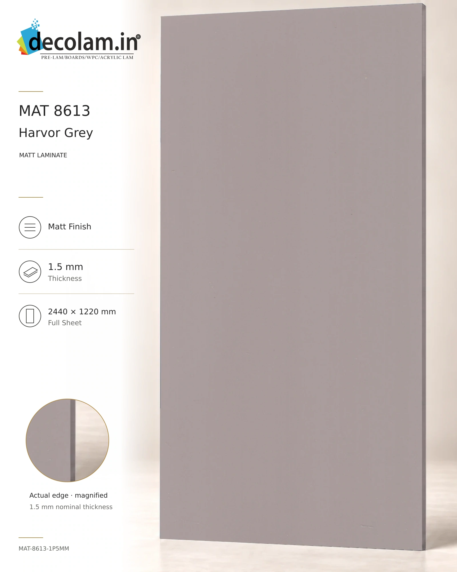 Harvor Grey Matt
