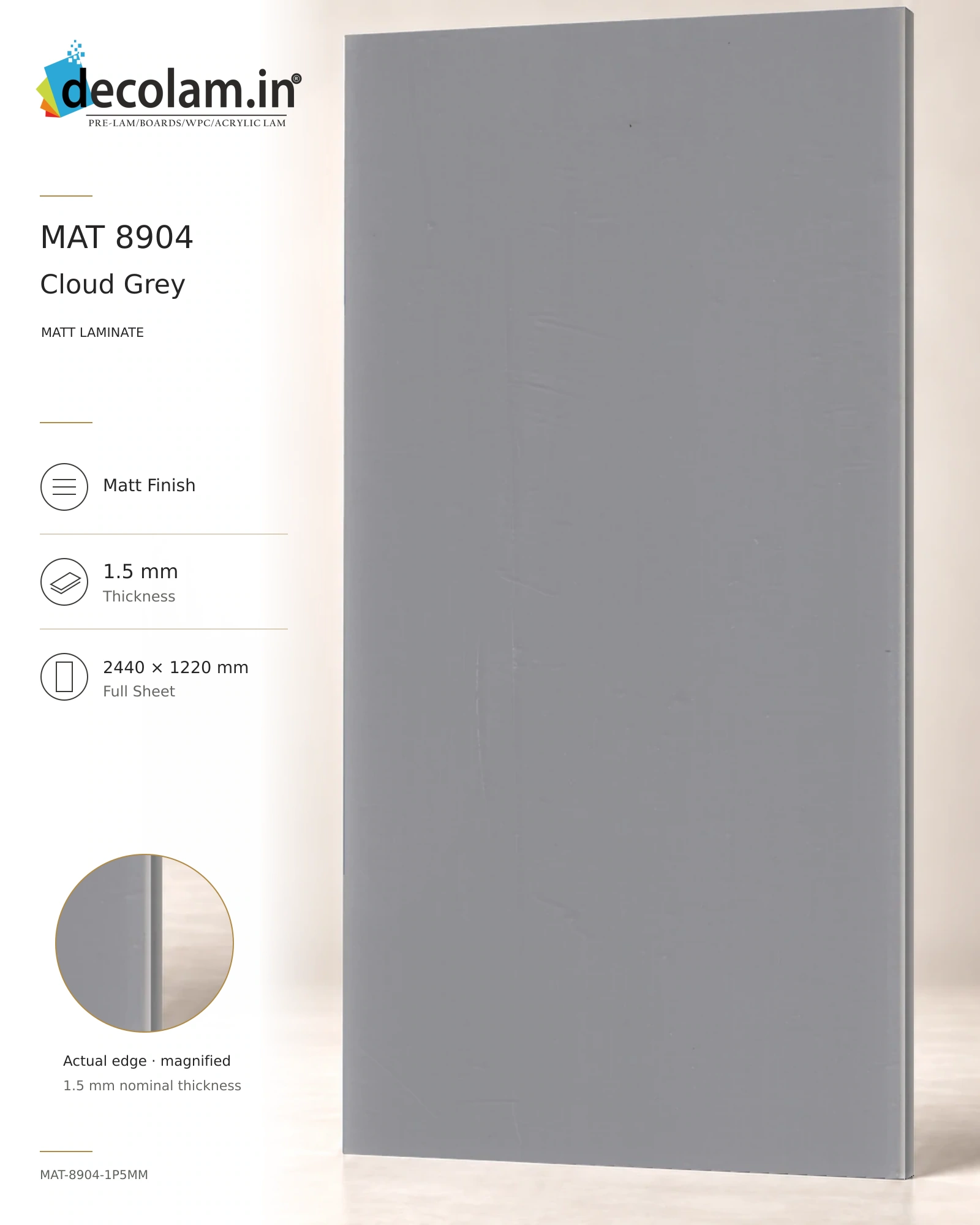 Cloud Grey Matt