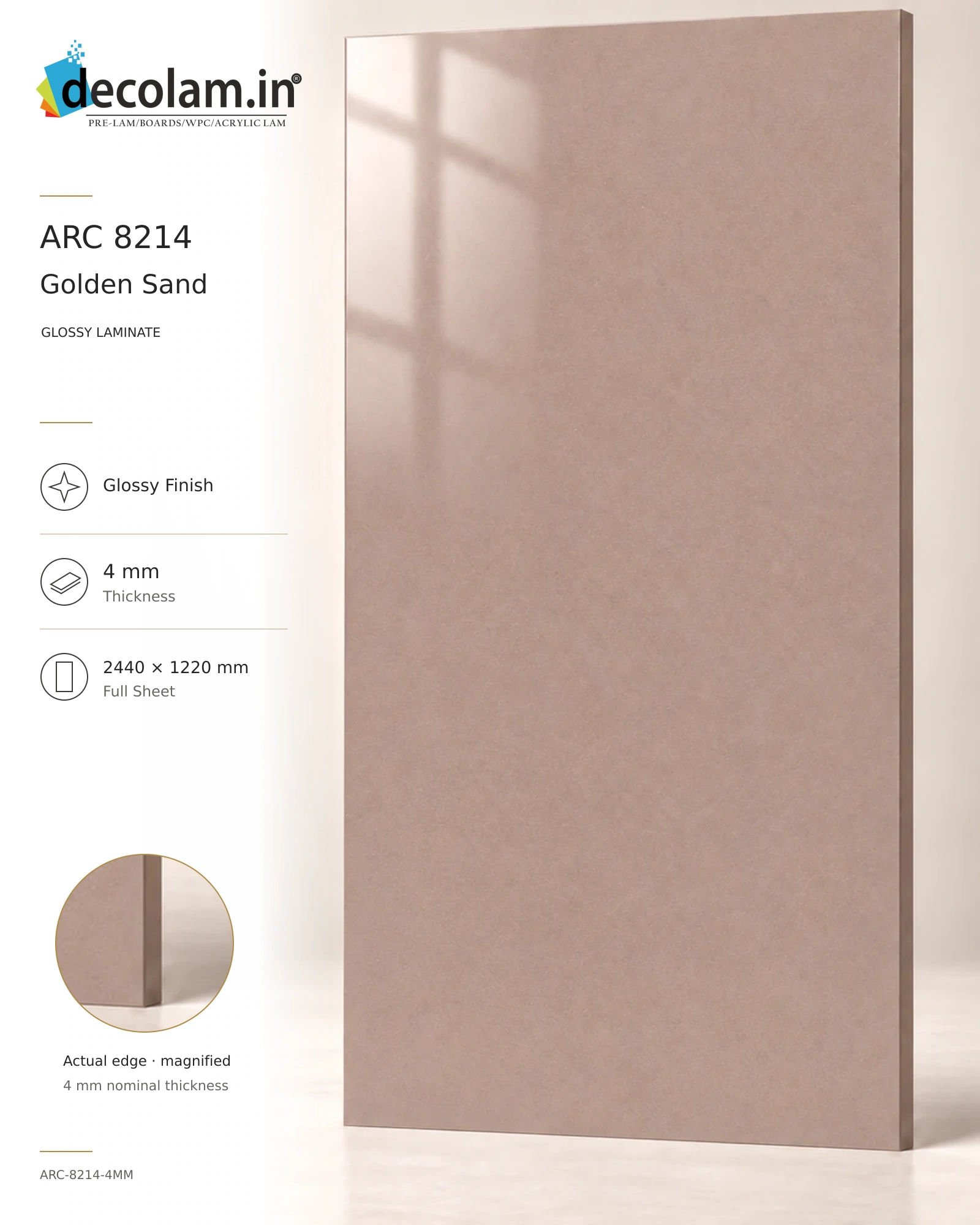 Golden Sand Glossy