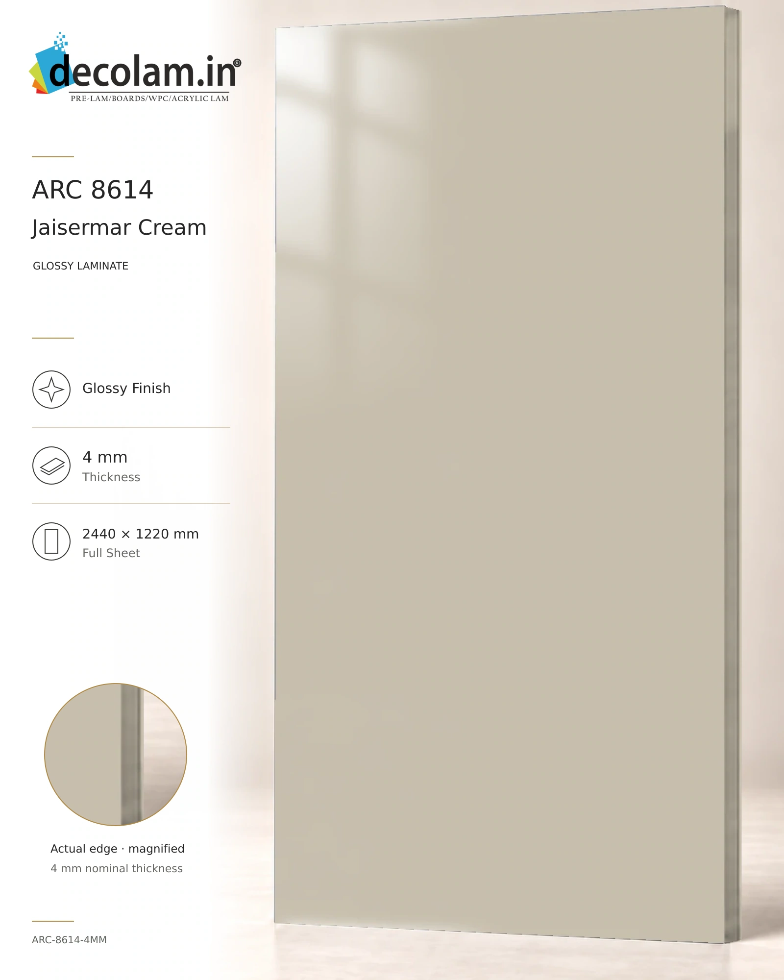 Jaisermar Cream Glossy